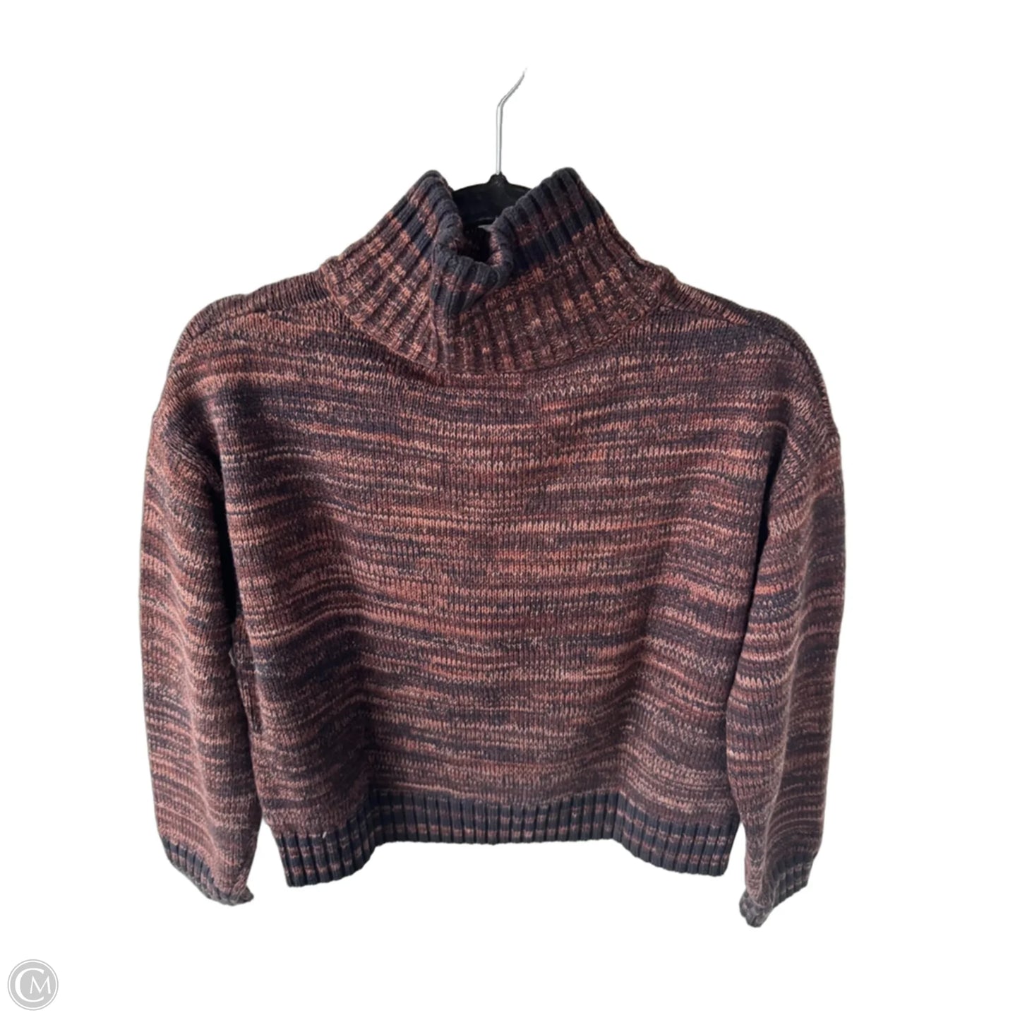 Sweater By John + Jenn In Blue & Brown, Size: S