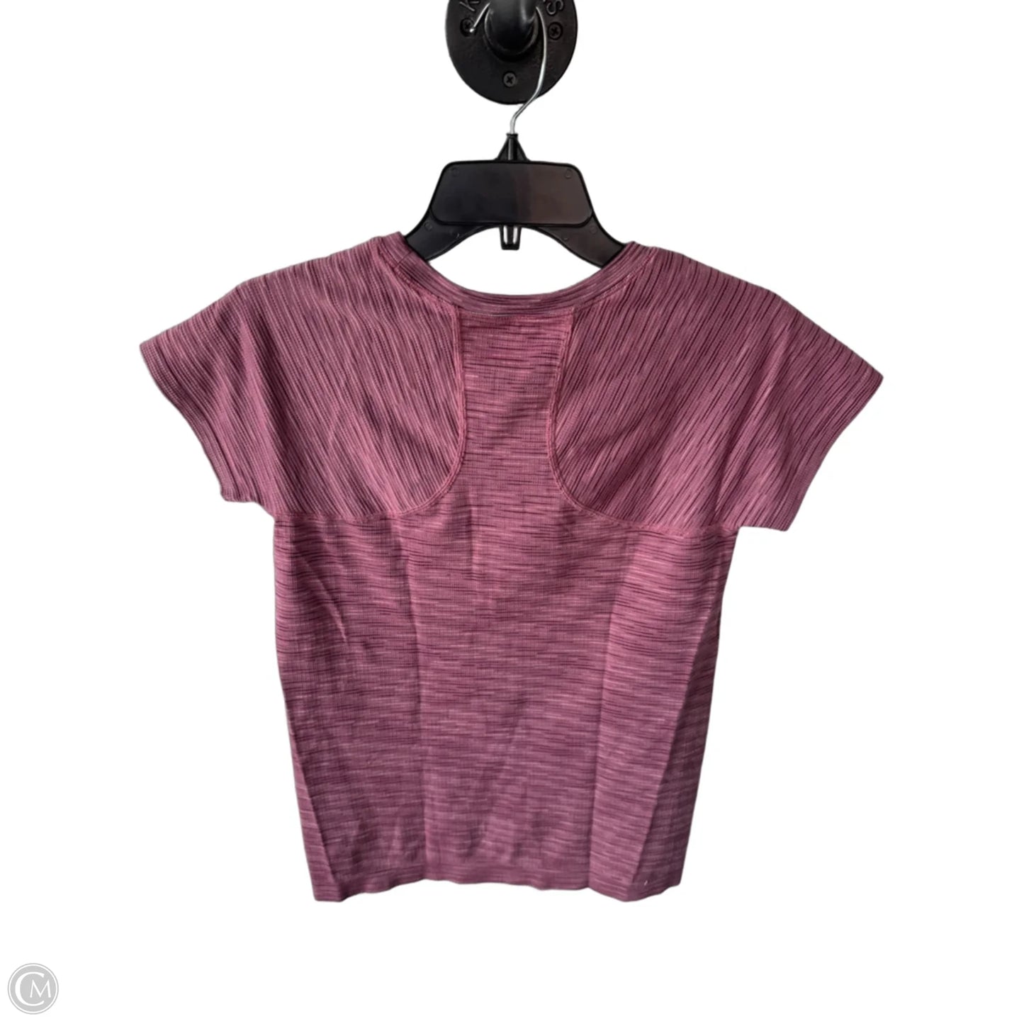 Athletic Top Short Sleeve By Athleta In Pink, Size: M