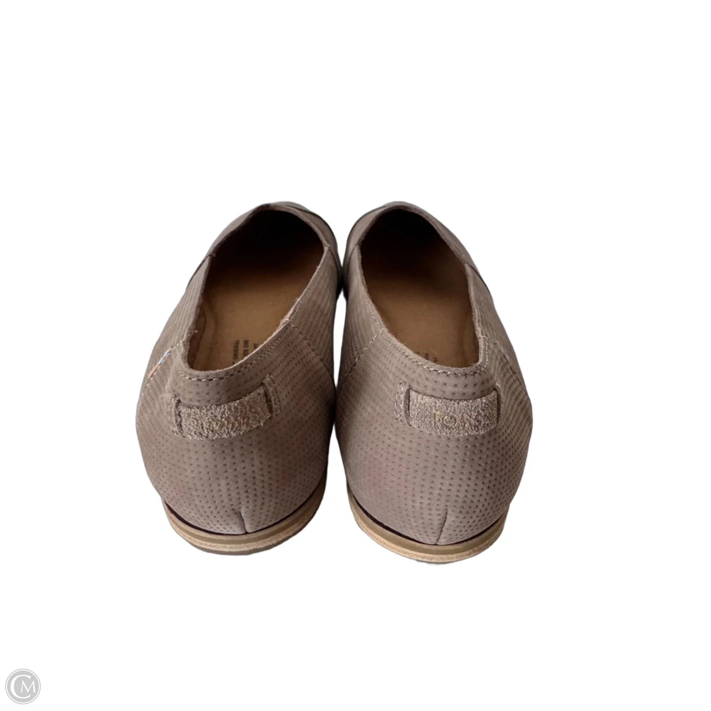 Shoes Flats By Toms In Brown, Size: 8.5