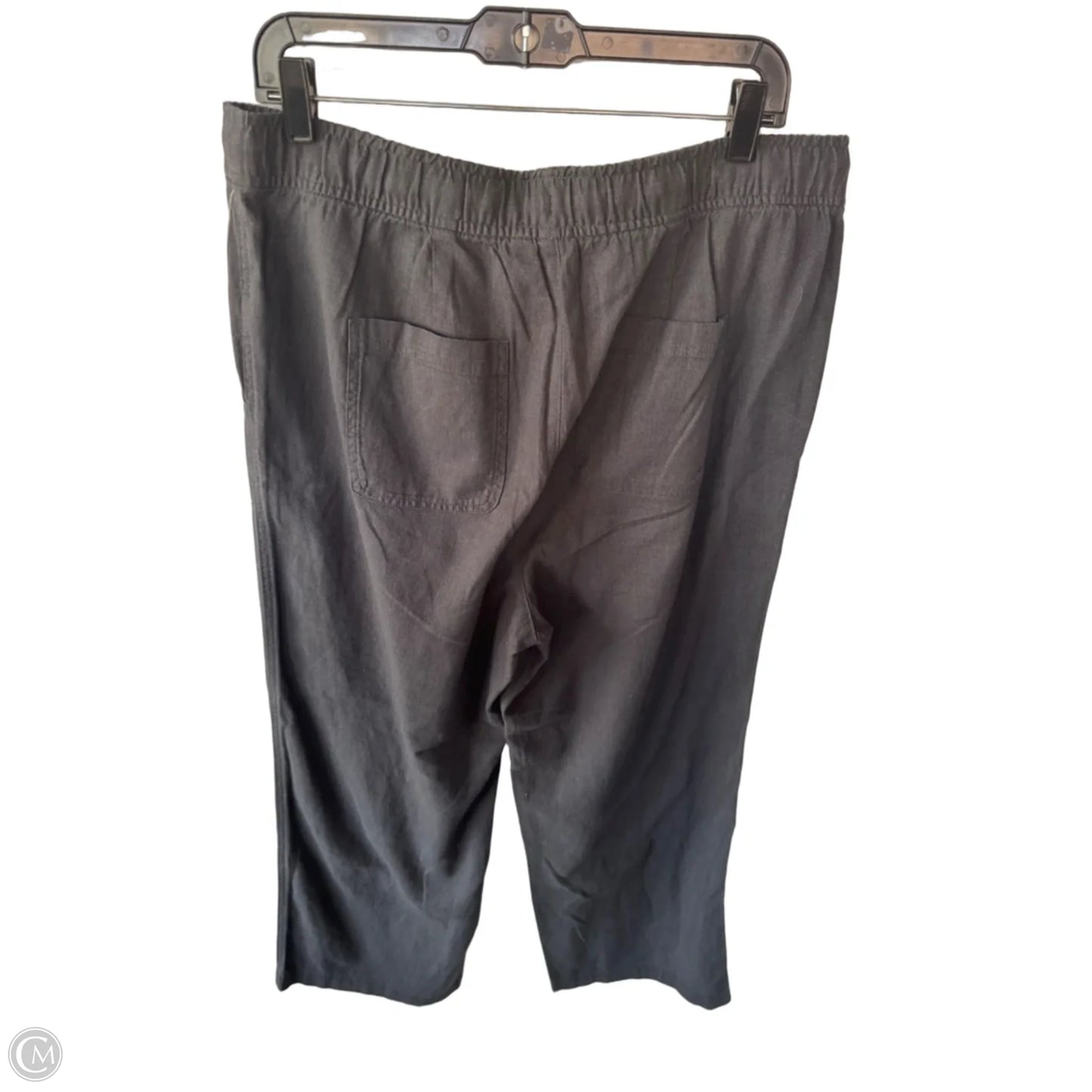 Pants Linen By Gap In Grey, Size: 12