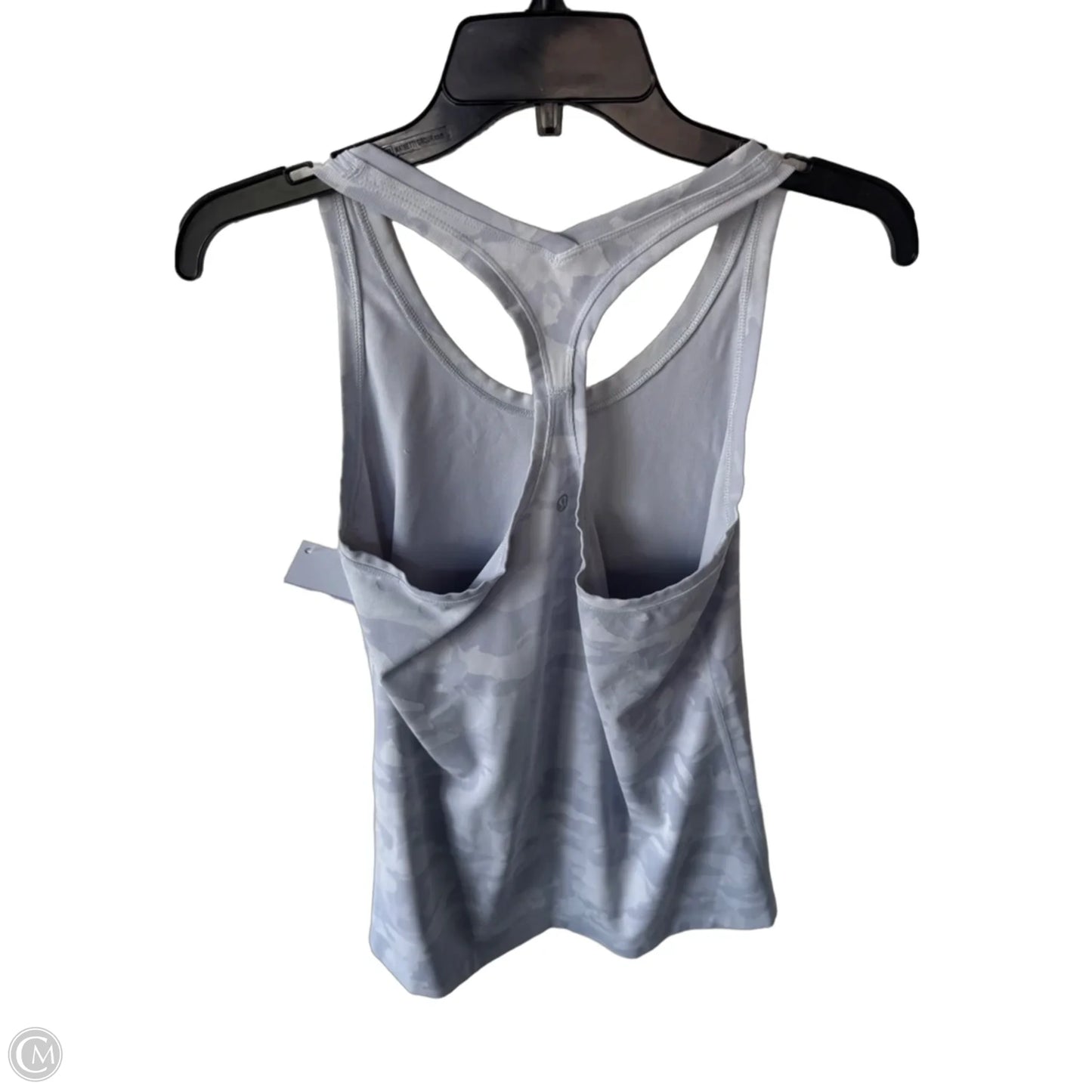 Athletic Tank Top By Lululemon In Grey, Size: M