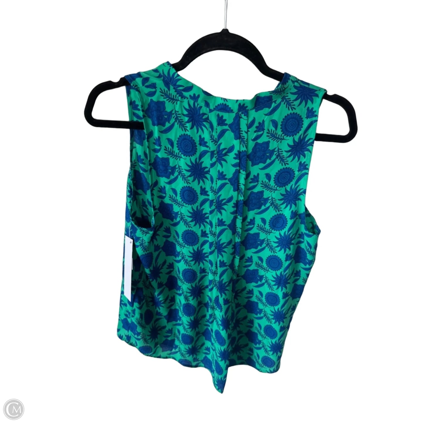 Top Sleeveless By 41 Hawthorn In Blue & Green, Size: S