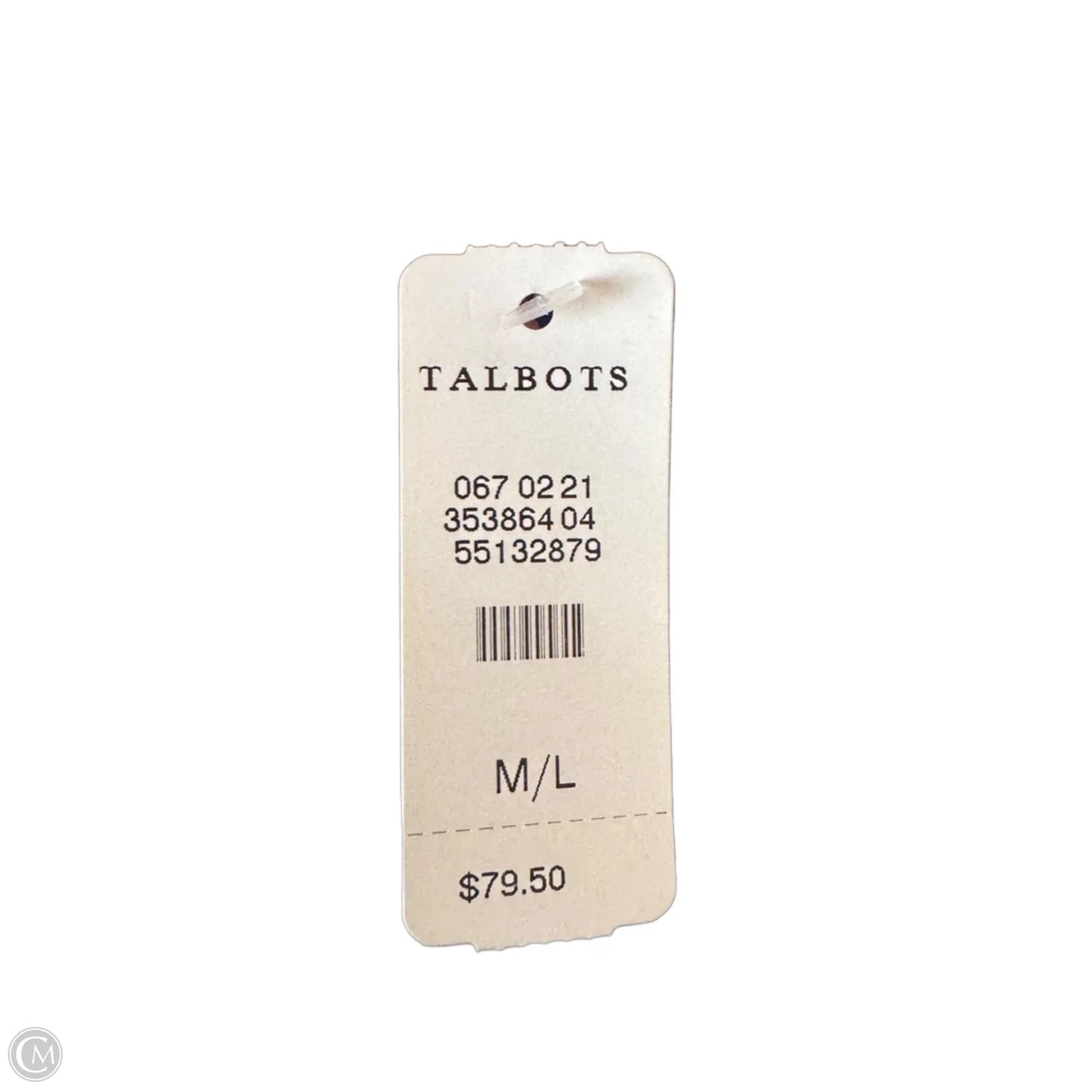 Poncho By Talbots In Blue, Size: M