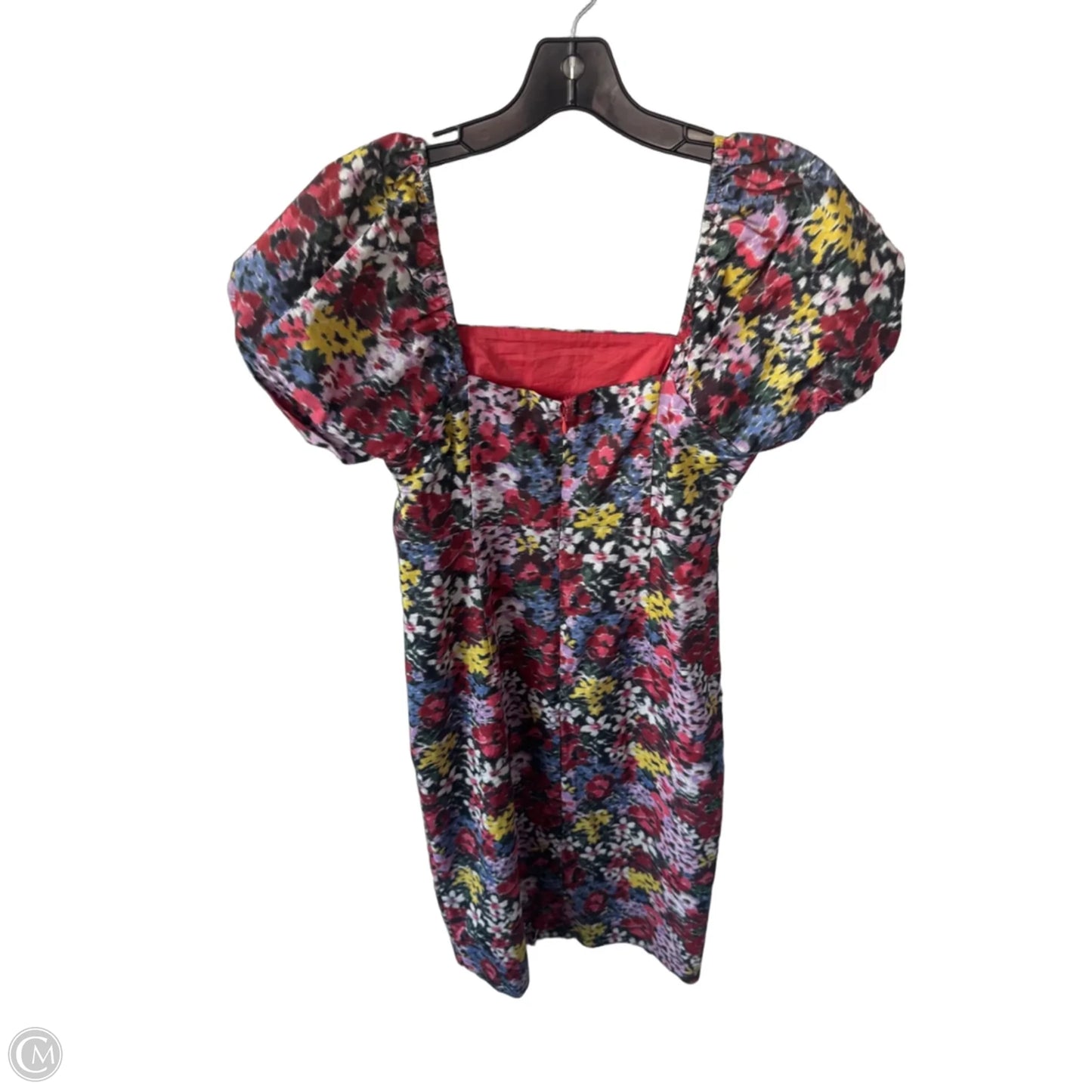 Dress Party Short By Boden In Red & Yellow, Size: M