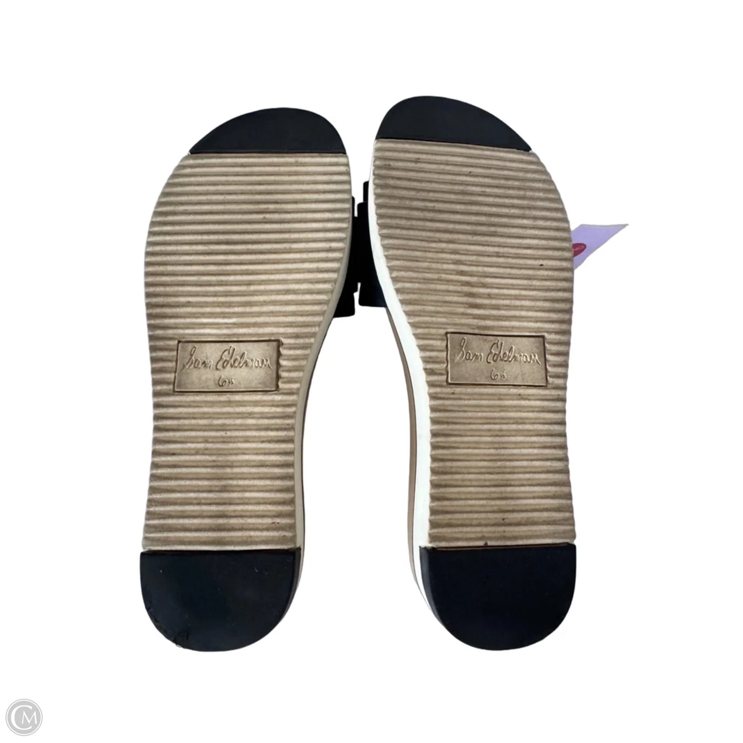 Sandals Flats By Sam Edelman In Black, Size: 6.5