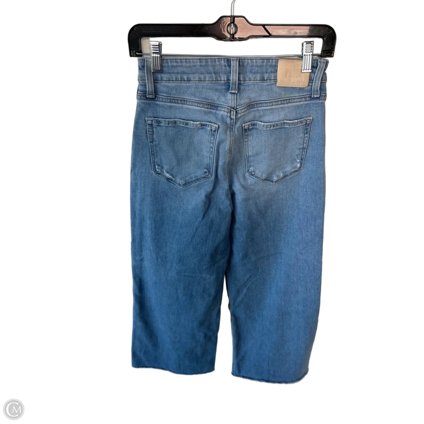 Jeans Wide Leg By Paige In Blue Denim, Size: 2