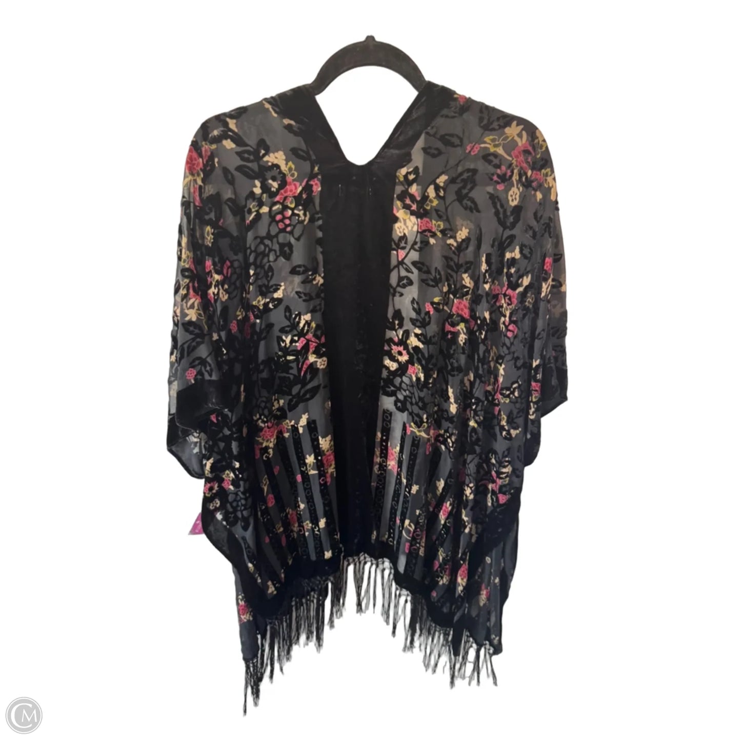 Kimono By World Market In Black & Pink, Size: Osfm