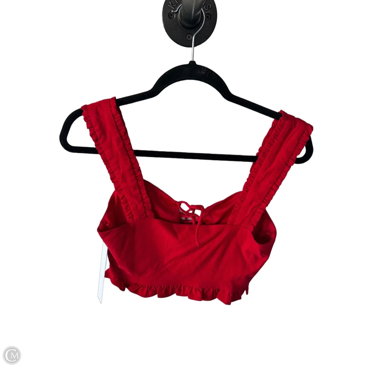Top Sleeveless By Blue Blush In Red, Size: S