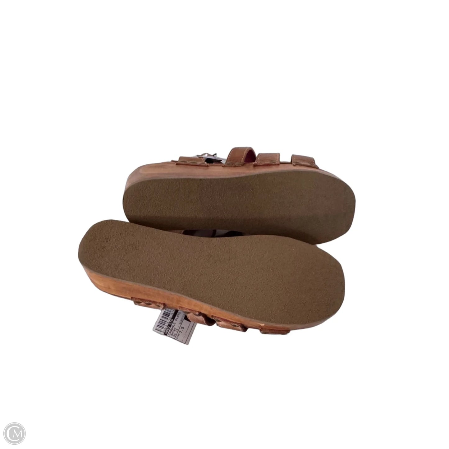Sandals Flats By Bed Stu In Brown, Size: 7.5