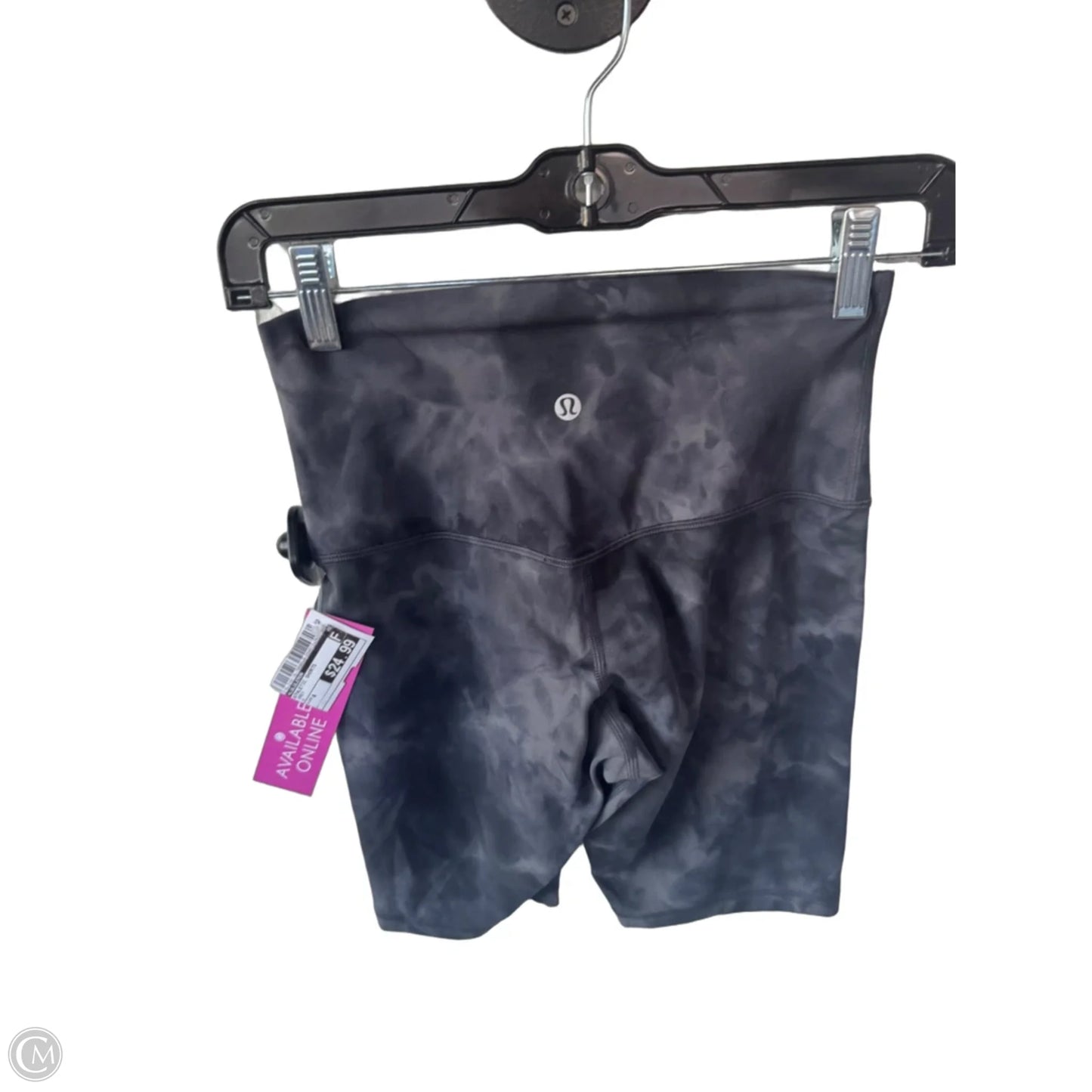 Athletic Shorts By Lululemon In Grey, Size: 4