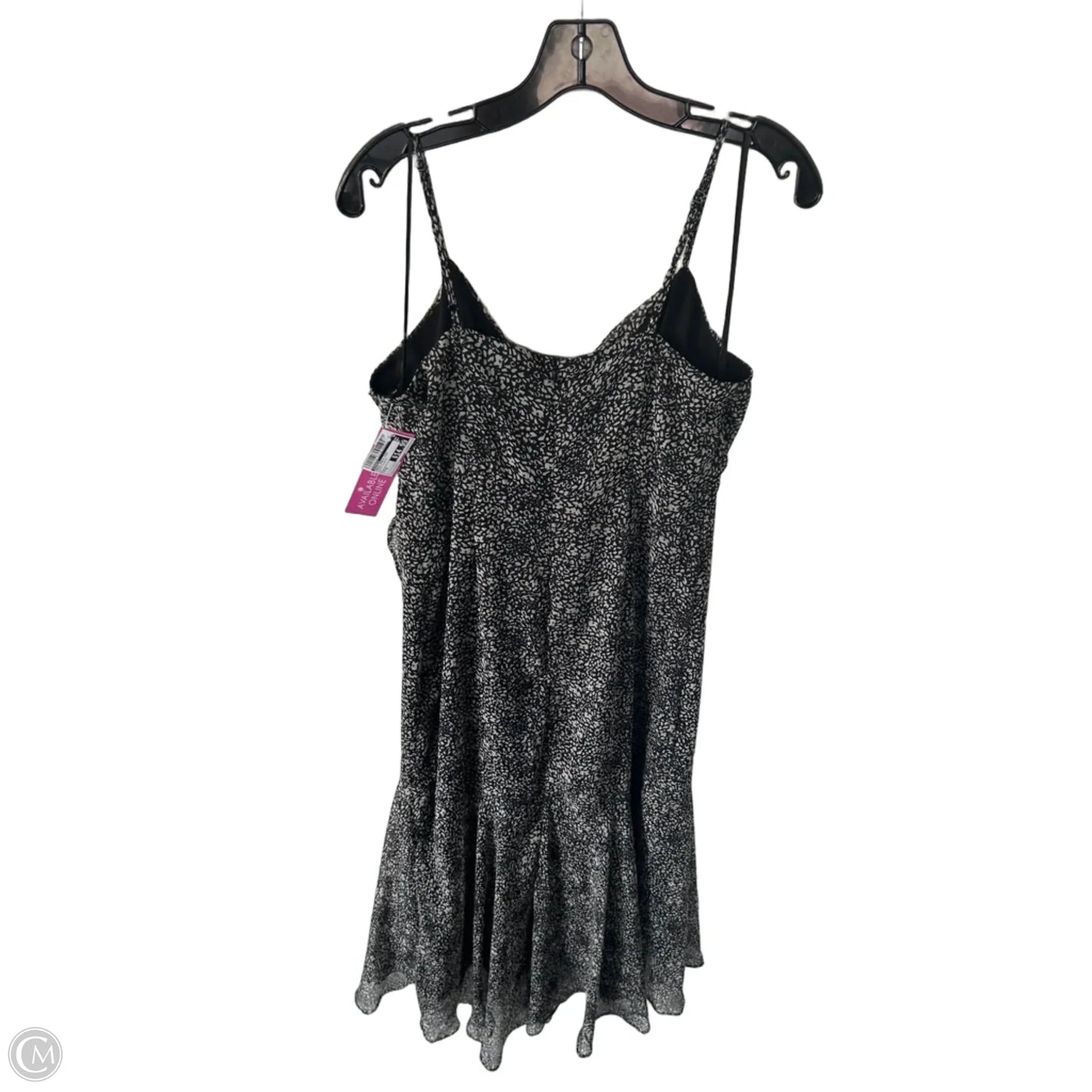 Dress Party Midi By Express In Black & White, Size: M