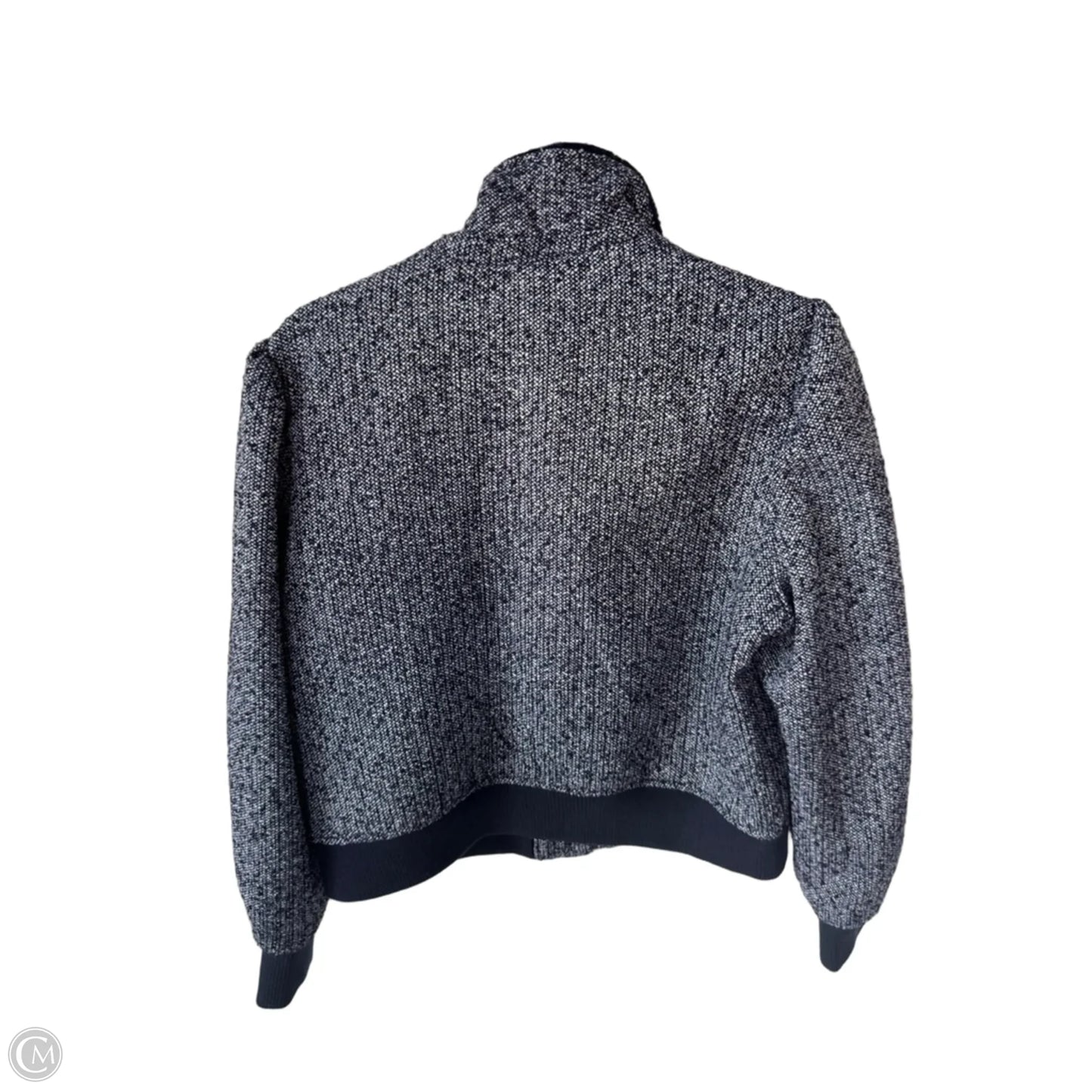 Jacket Other By Free Assembly In Blue & White, Size: L