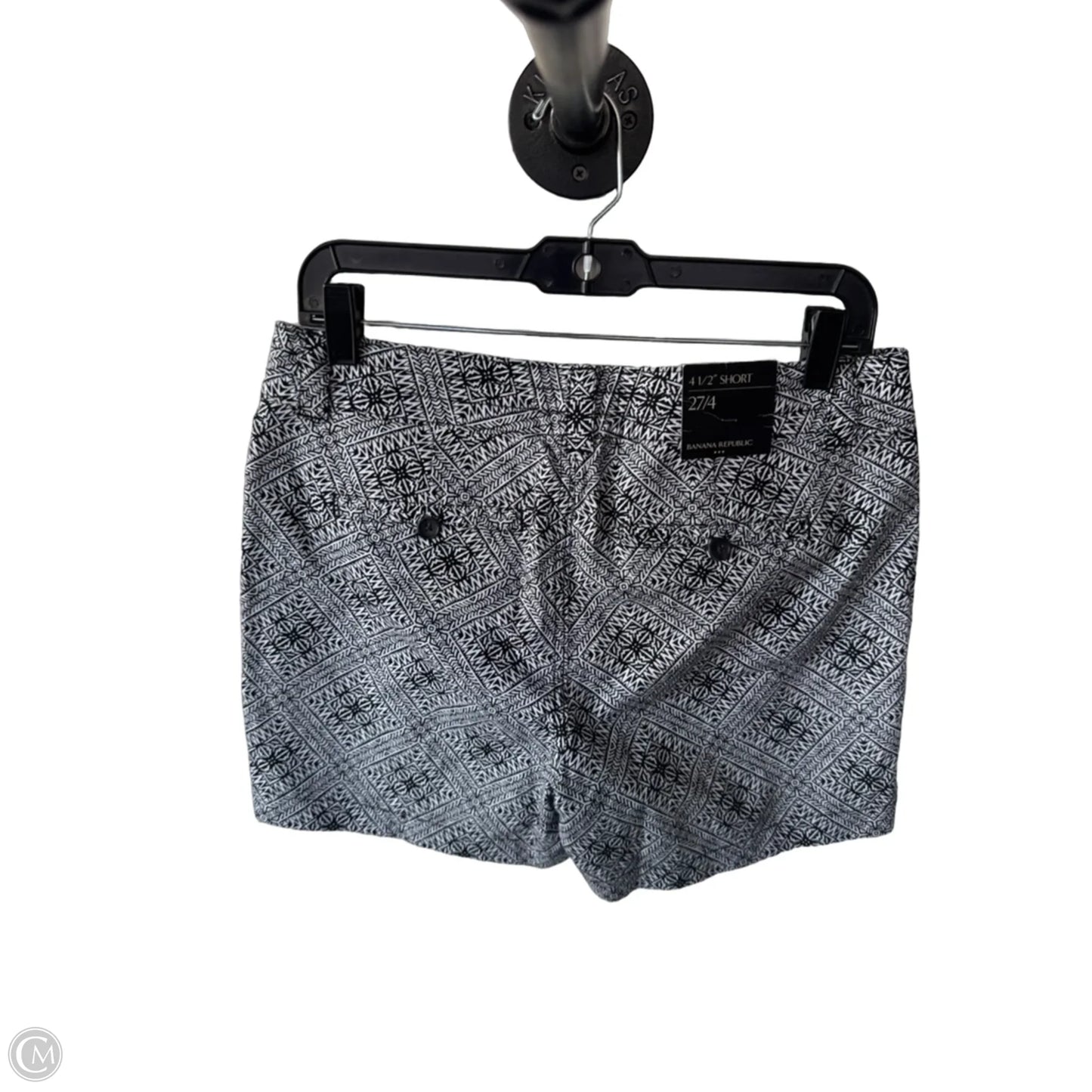Shorts By Banana Republic In Black & White, Size: 4