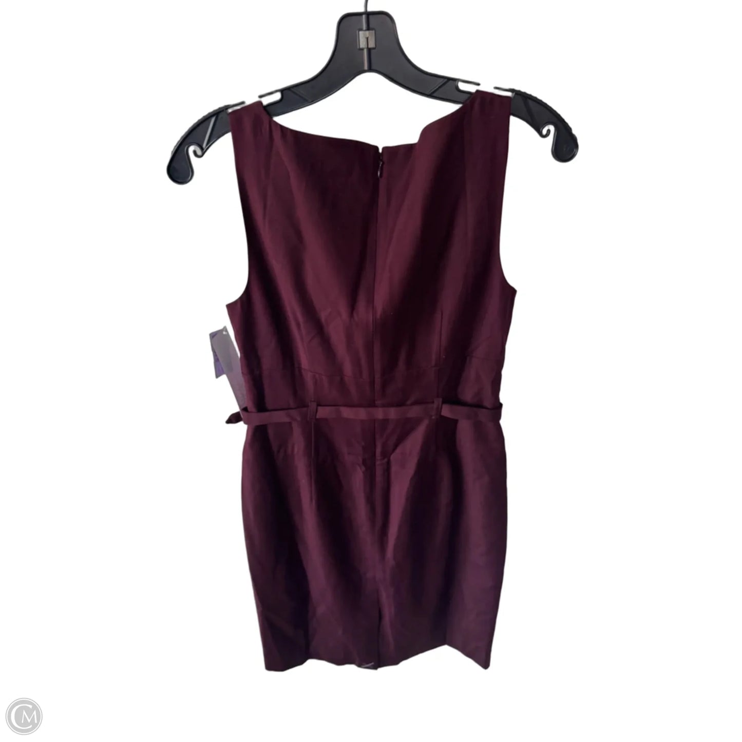 Dress Work By Ann Taylor In Maroon, Size: Xs