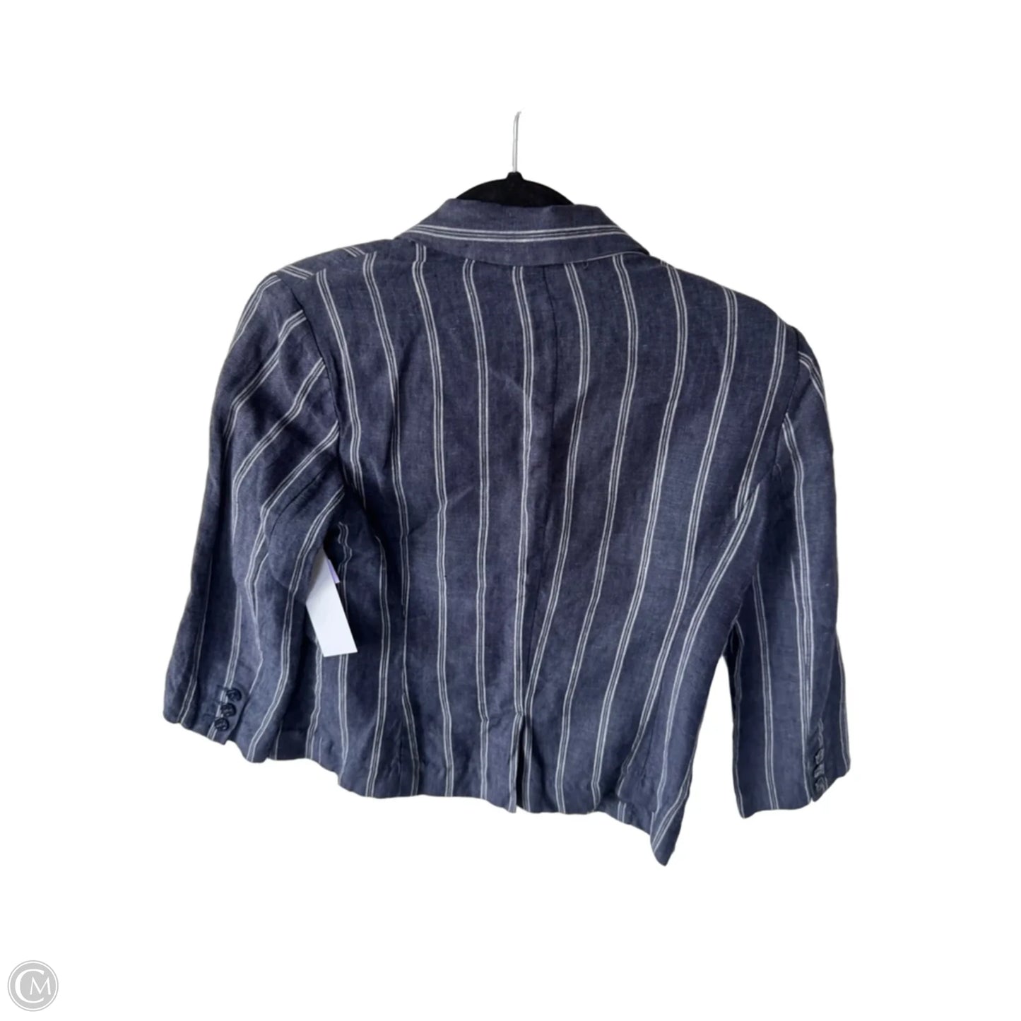 Blazer By Cabi In Blue & White, Size: S