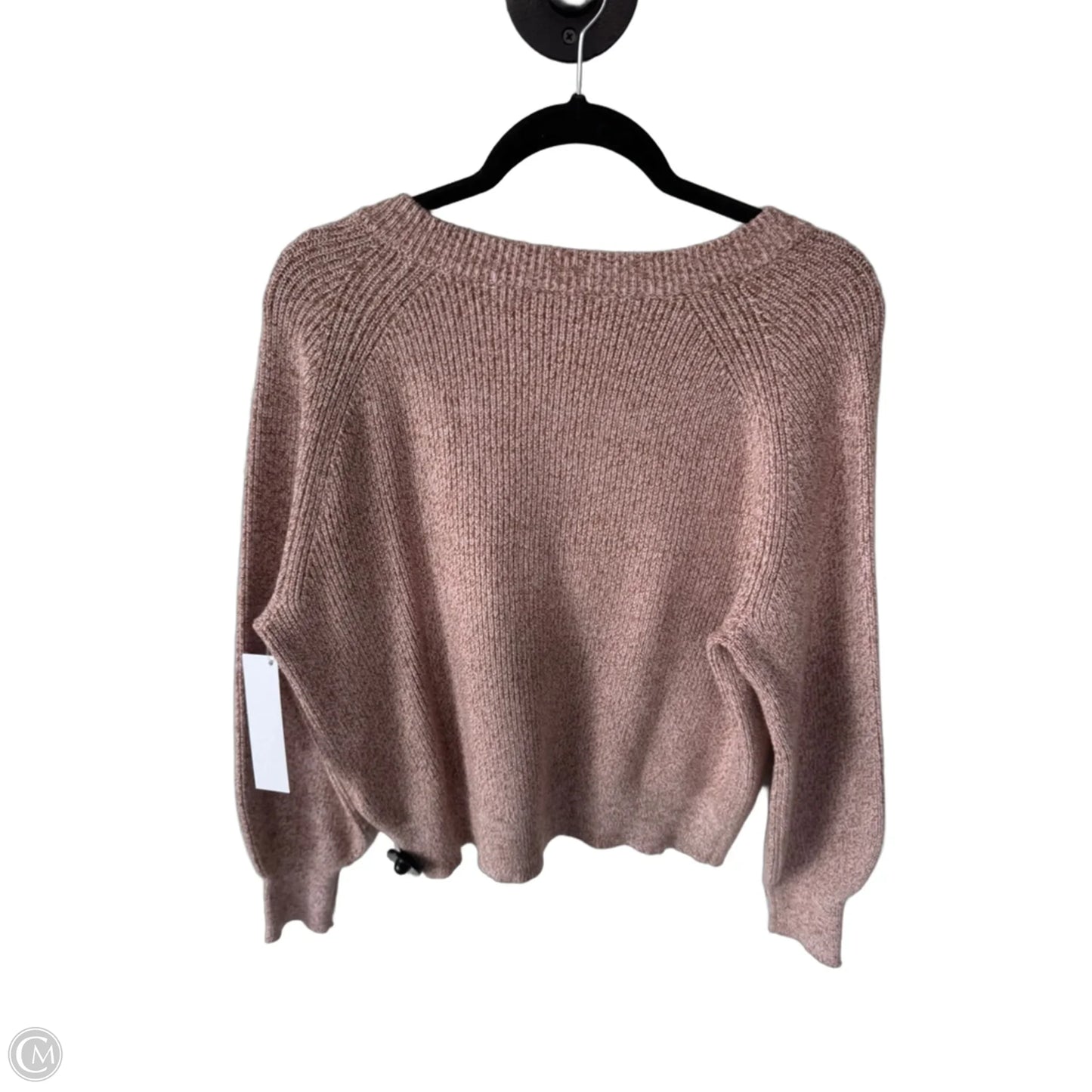Sweater By Varley In Brown & Pink, Size: L
