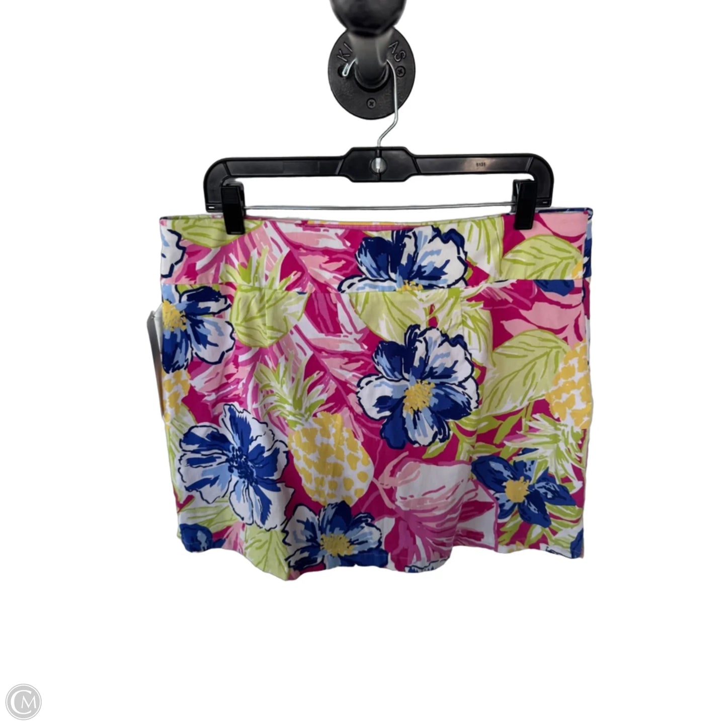 Skort By Rafaella In Pink & Yellow, Size: 16