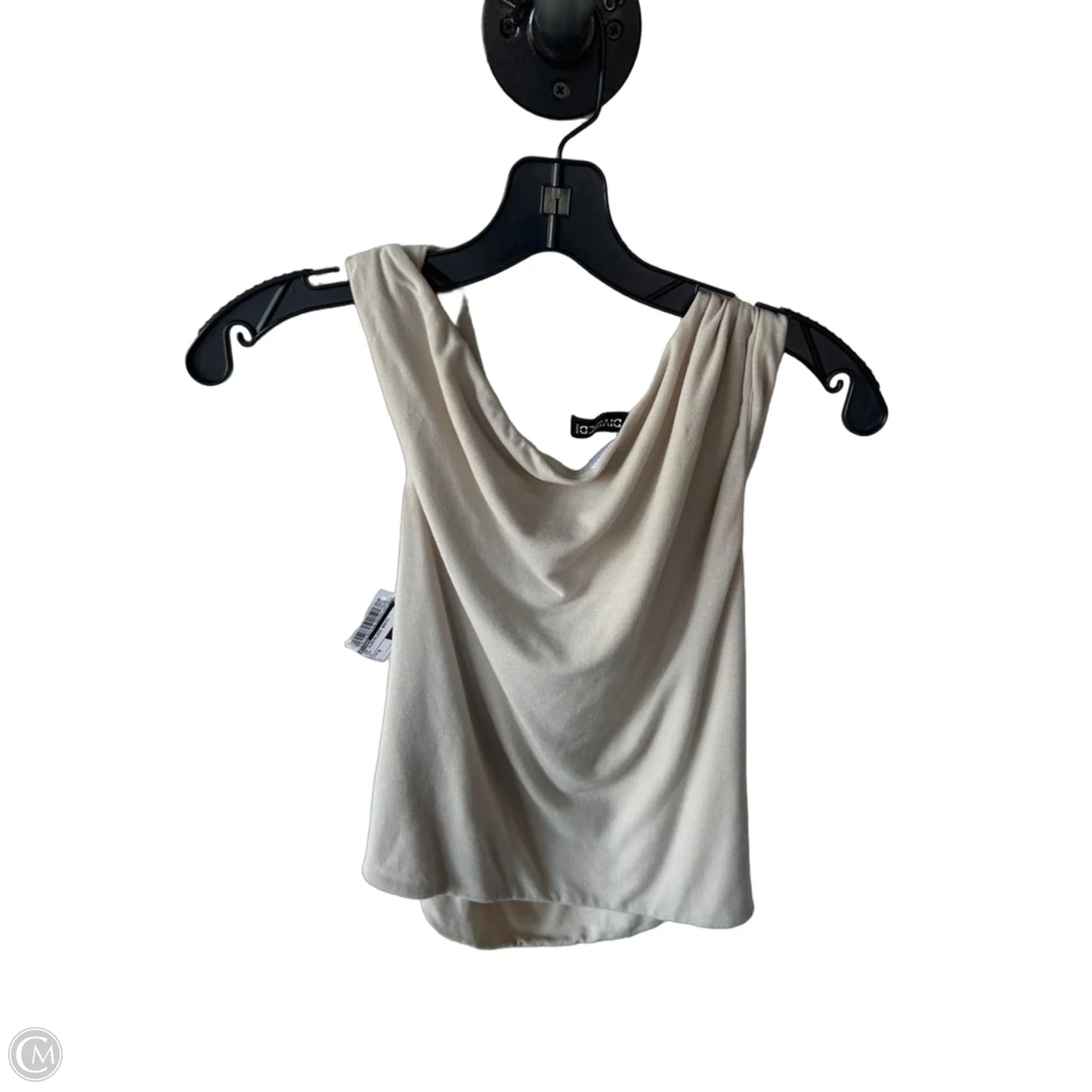 Top Sleeveless Basic By Divided In Tan, Size: M