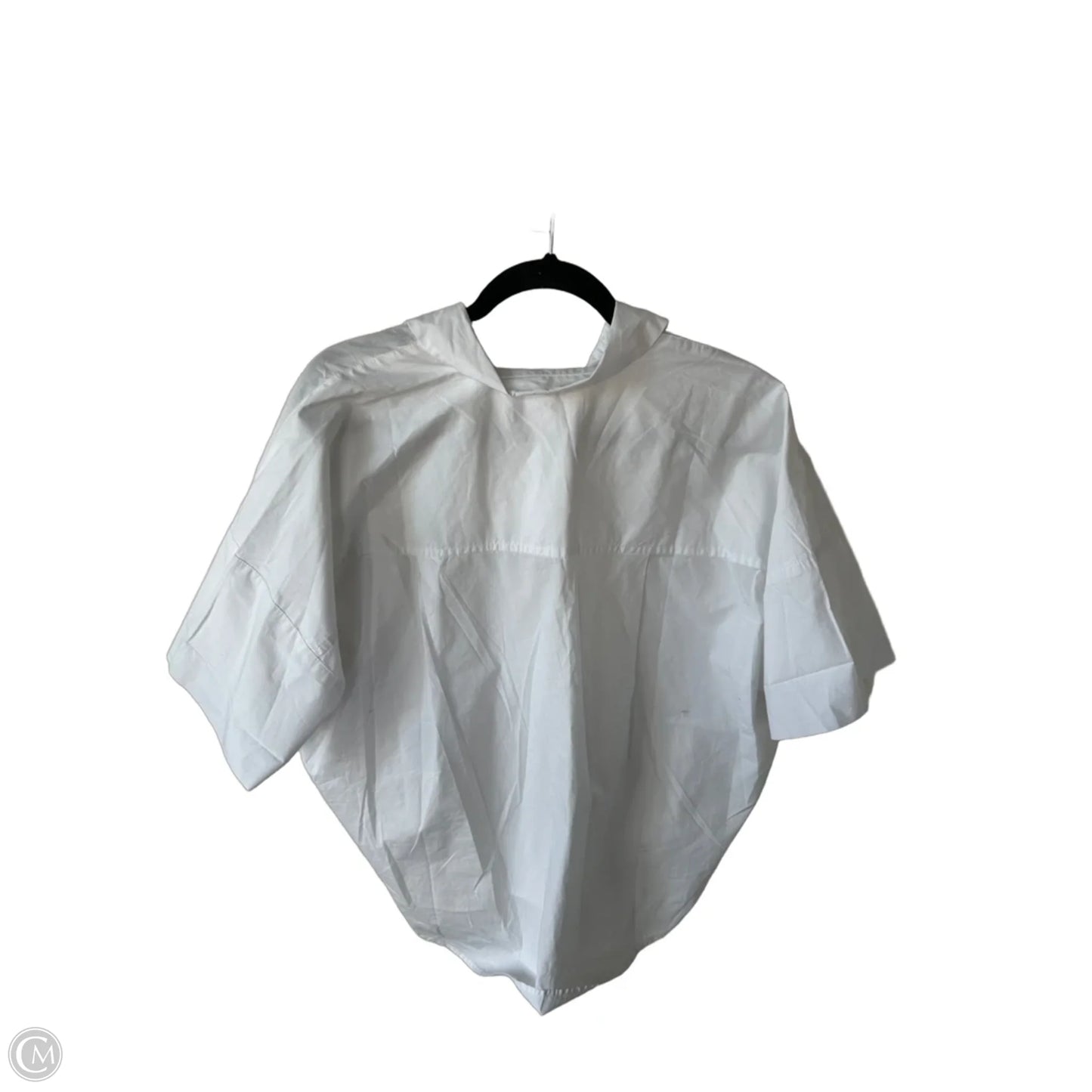 Top Short Sleeve By Loft In White, Size: S