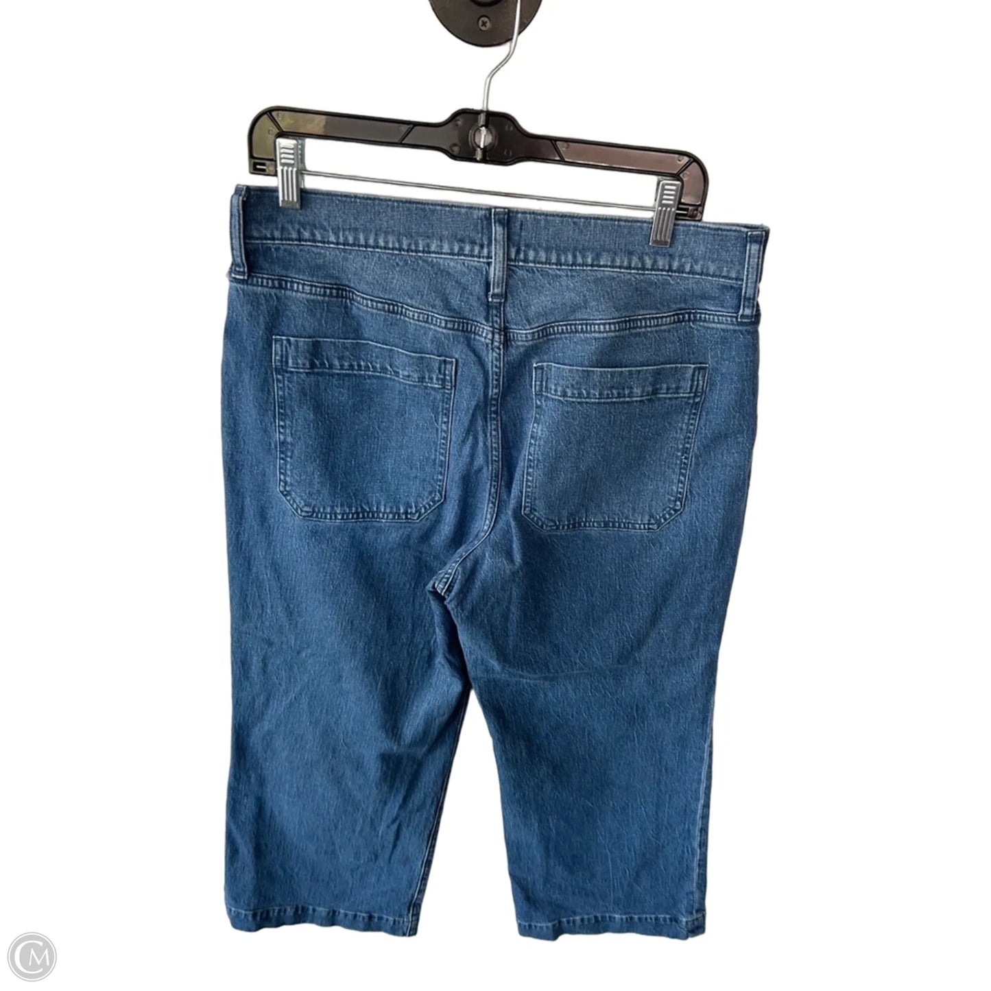 Jeans Wide Leg By J. Crew In Blue Denim, Size: 10
