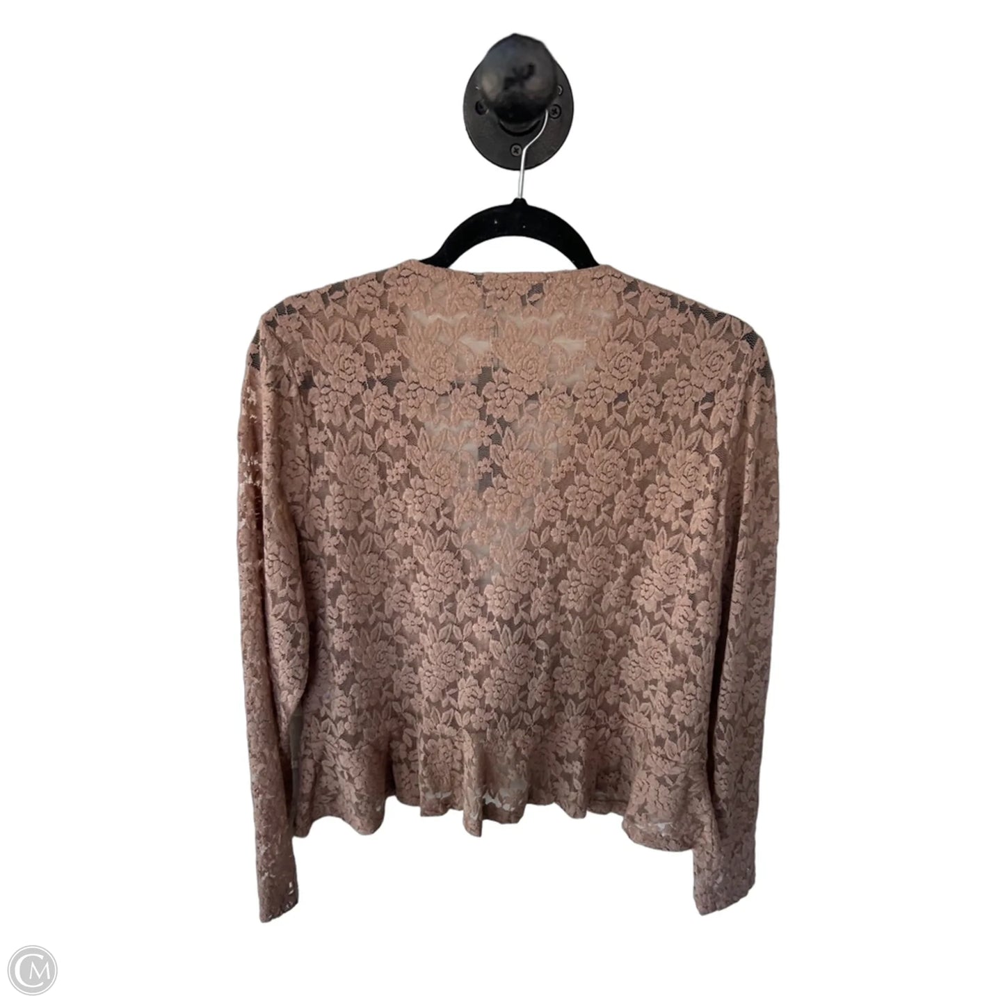 Cardigan By Allegra K In Tan, Size: Xl