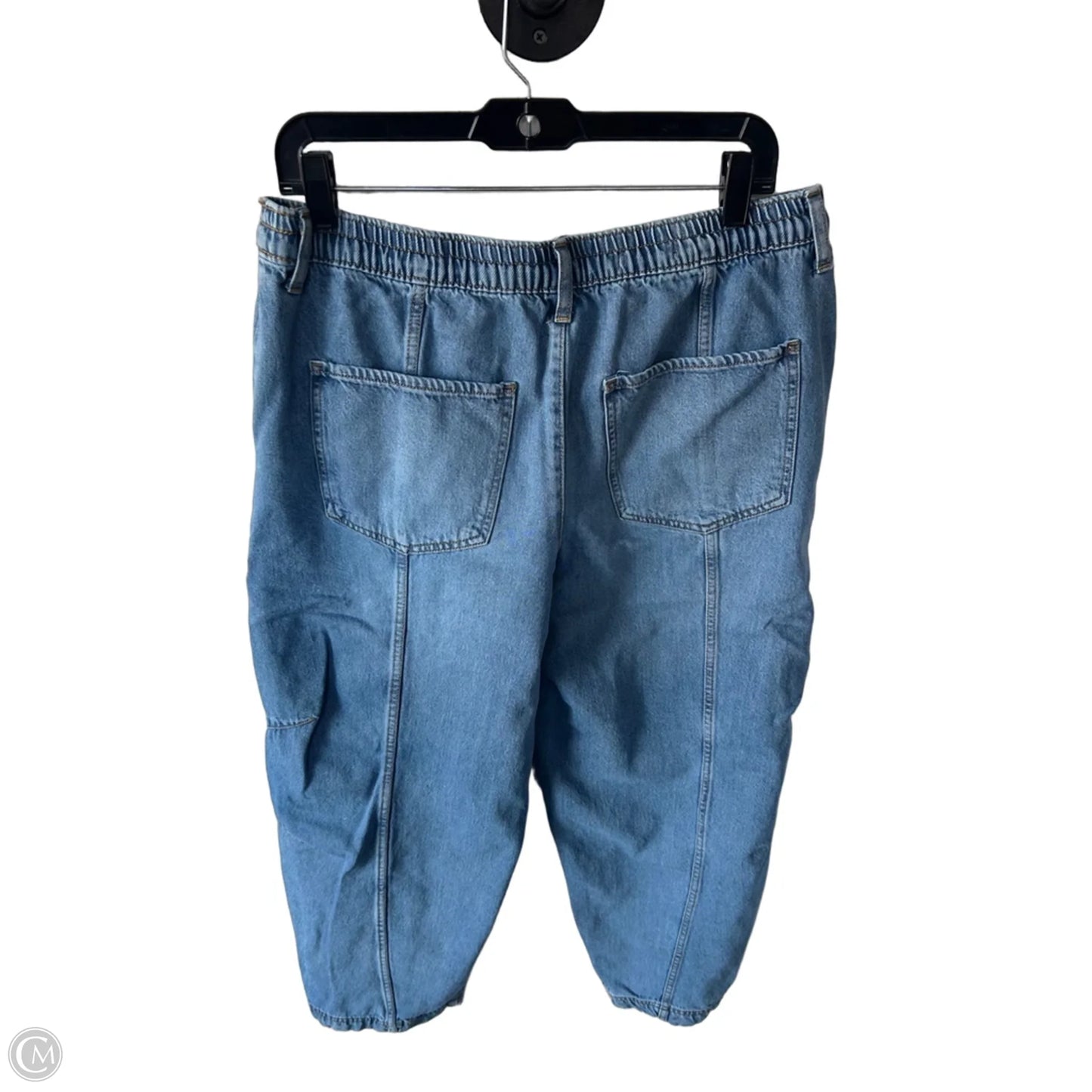 Jeans Wide Leg By Scoop In Blue Denim, Size: 12
