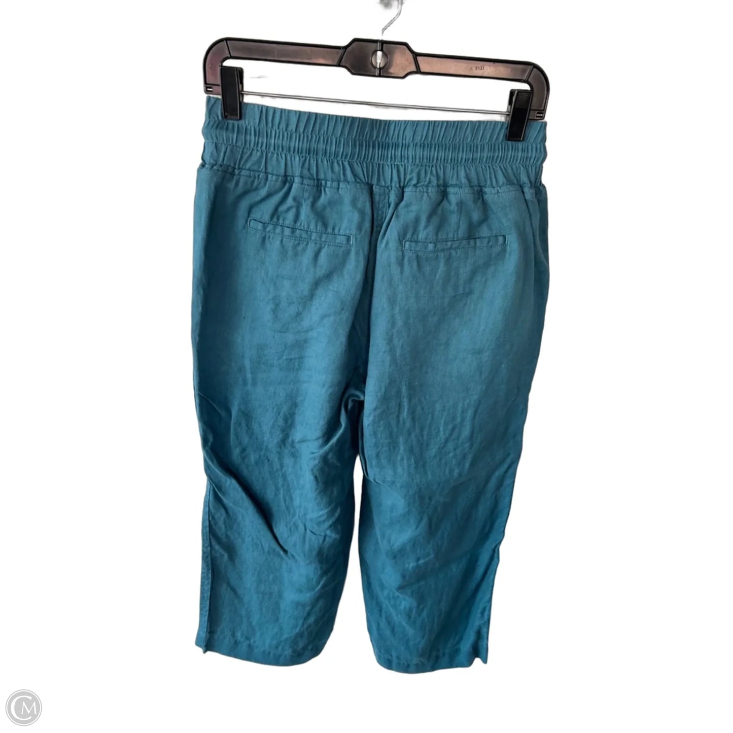 Pants Linen By Quince In Blue, Size: 4