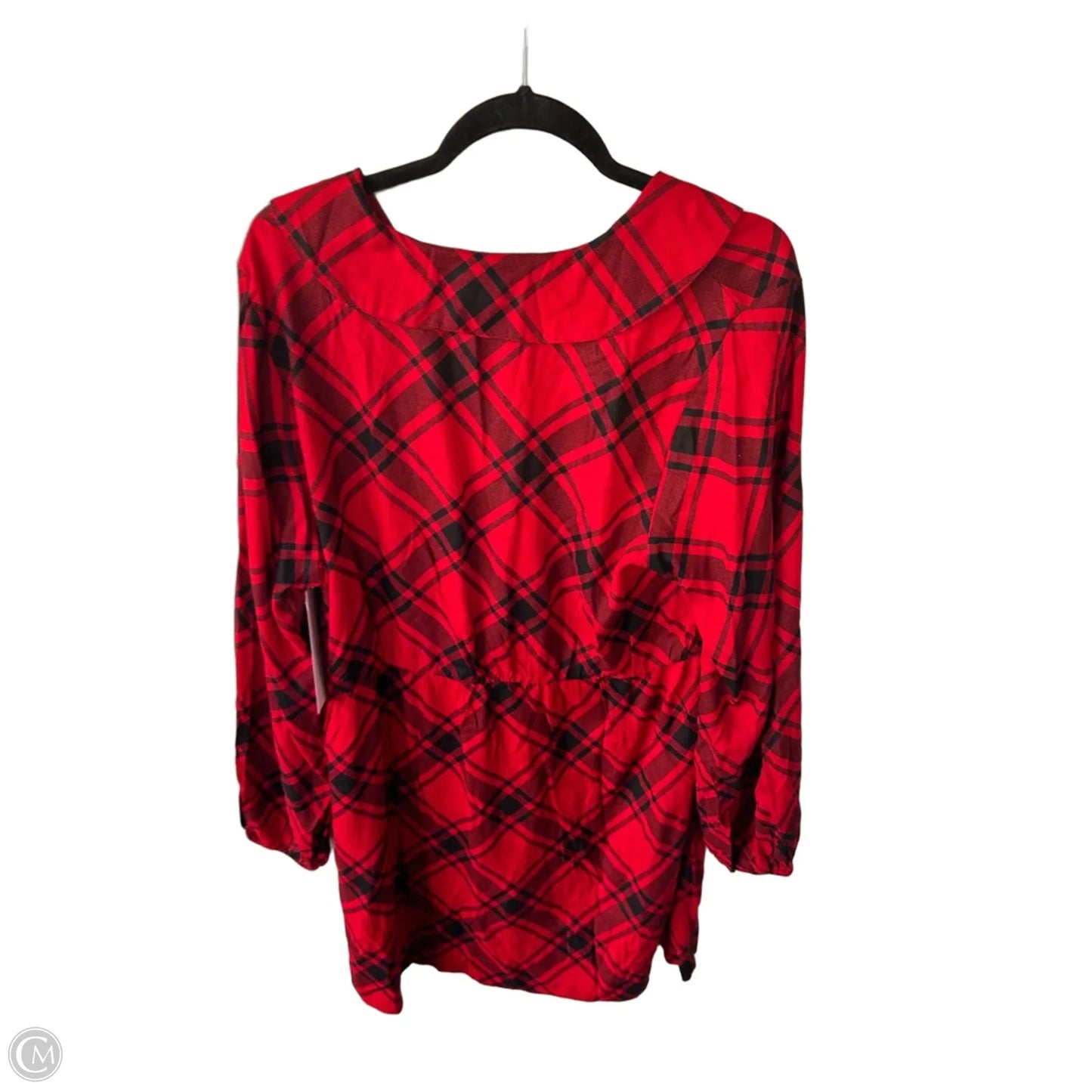 Dress Casual Short By Old Navy In Black & Red, Size: Xl