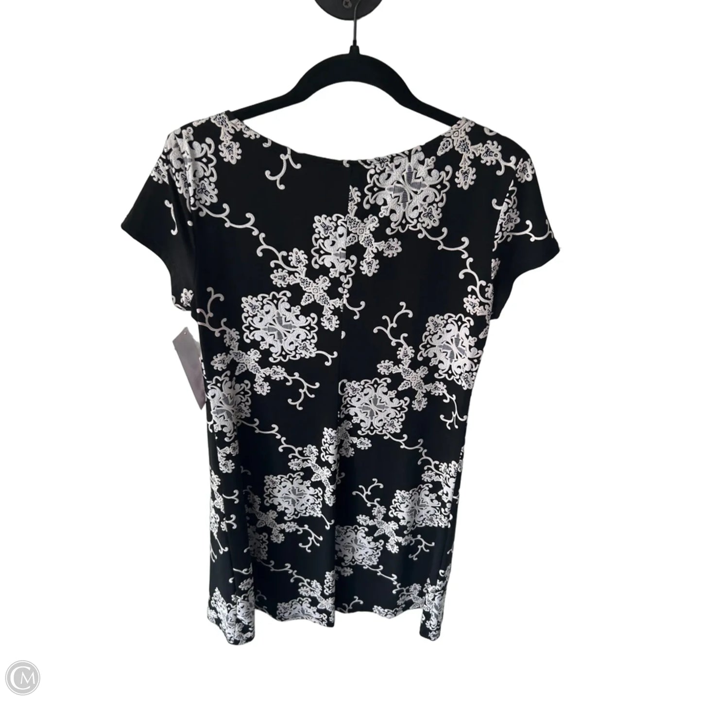 Dress Work By Ronnie Nicole In Black & White, Size: M