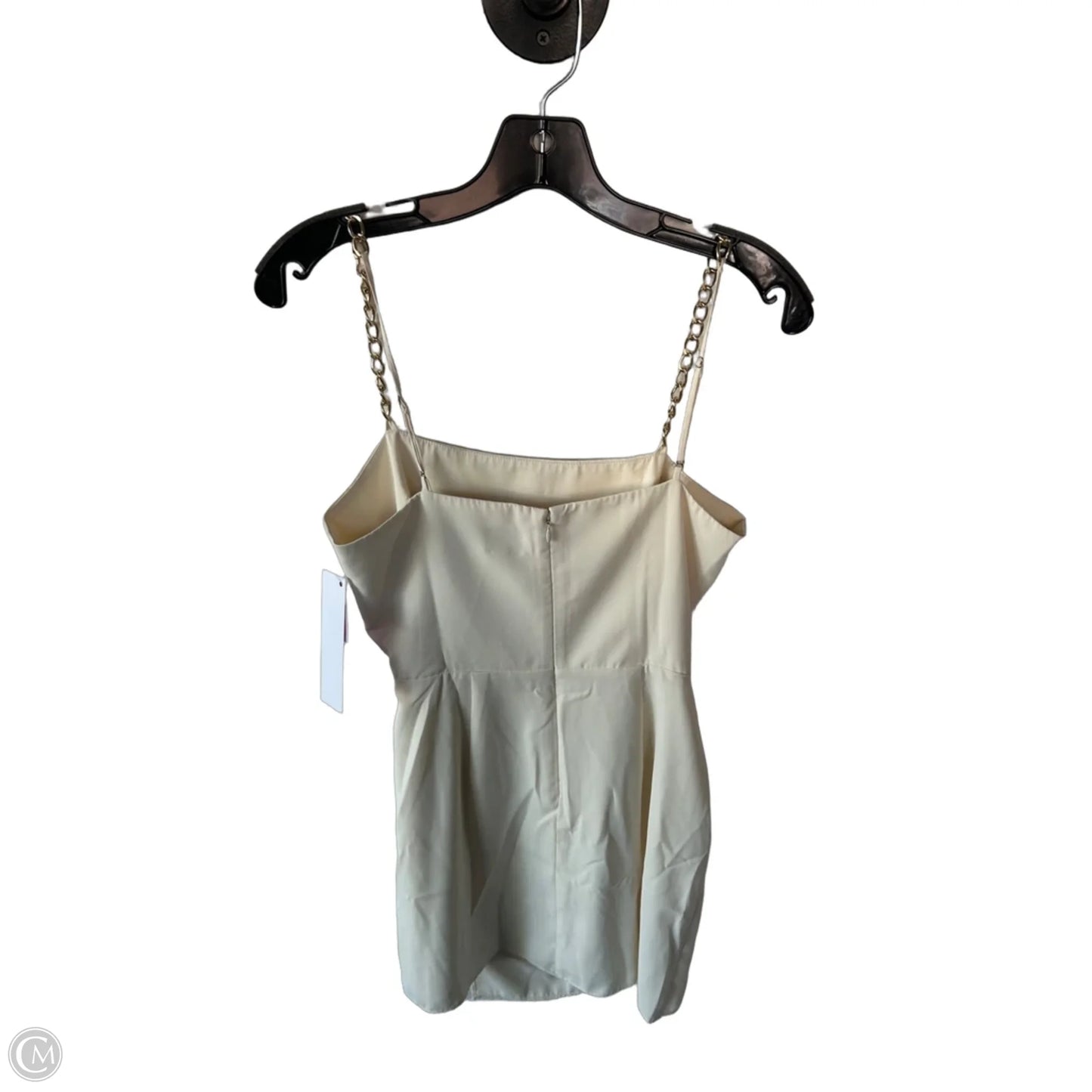 Dress Party Short By Amanda Uprichard In Cream, Size: S