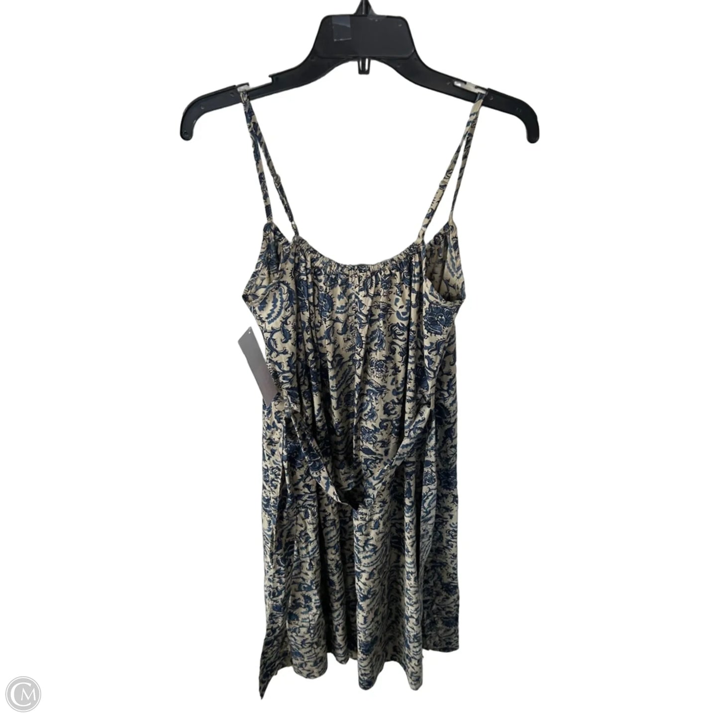 Dress Casual Midi By Natural Life In Blue & Tan, Size: Xs