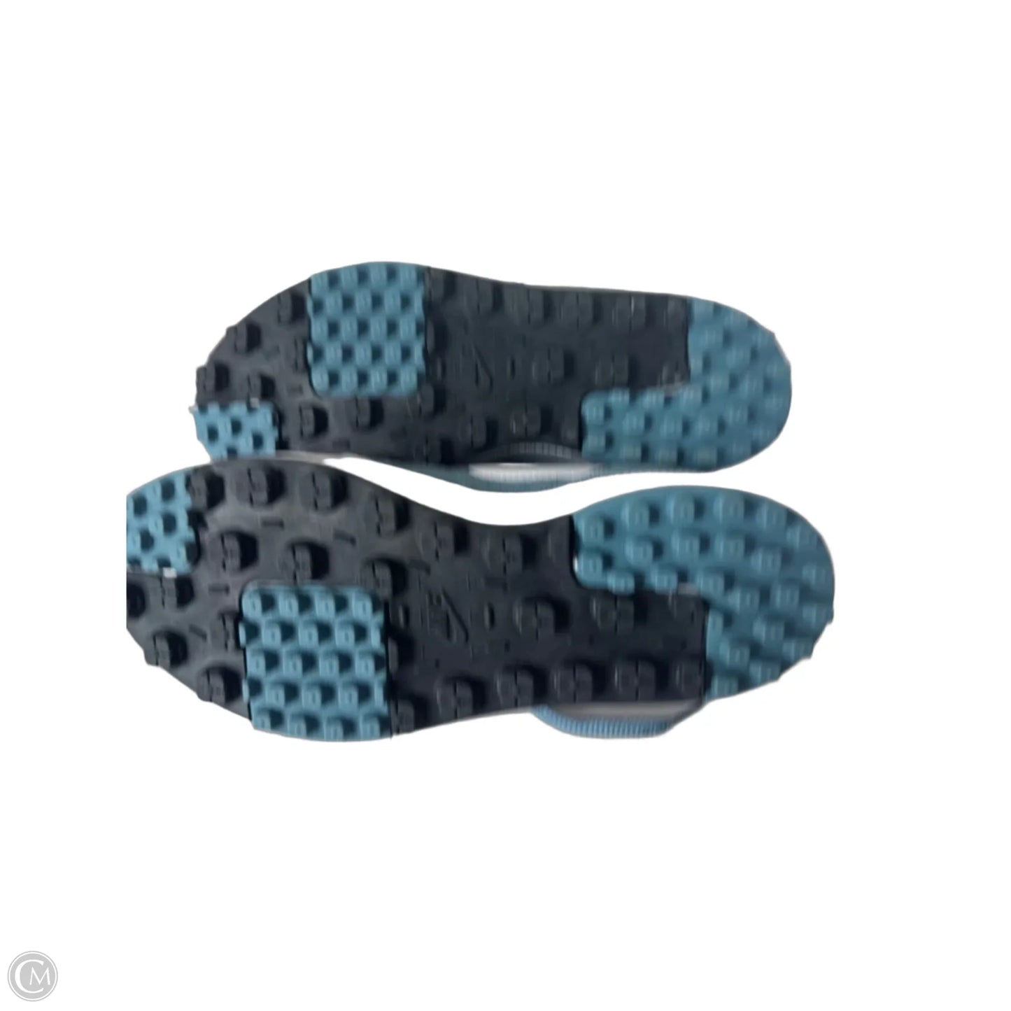 Shoes Sneakers By Nike In Blue & White, Size: 9.5