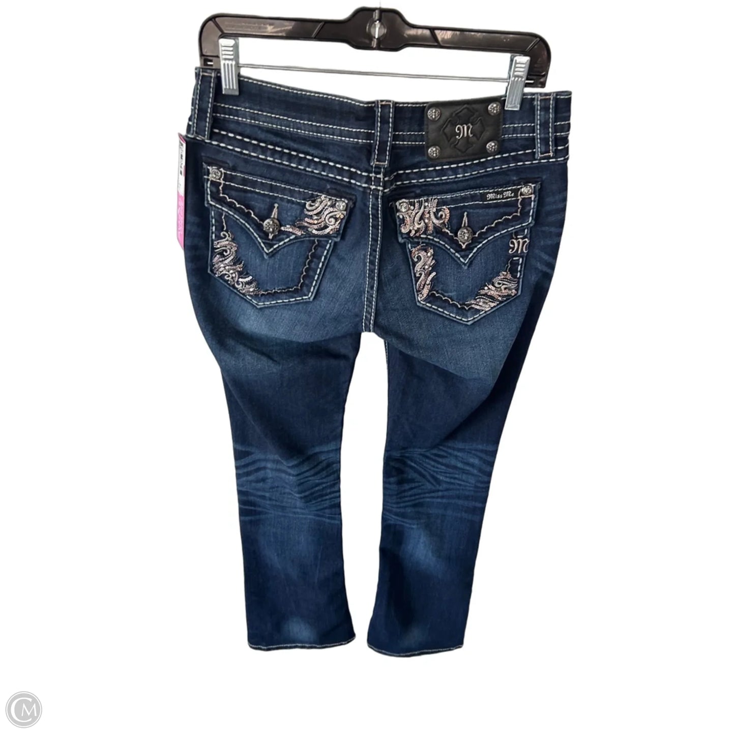 Jeans Boot Cut By Miss Me In Blue Denim, Size: 6