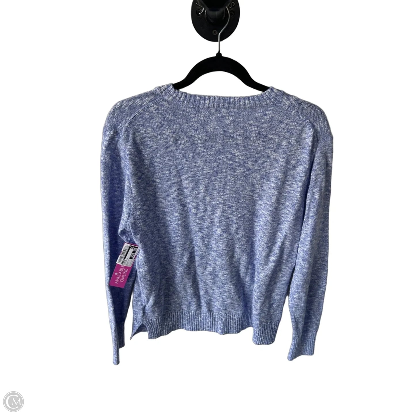 Sweater By J. Crew In Blue & White, Size: S
