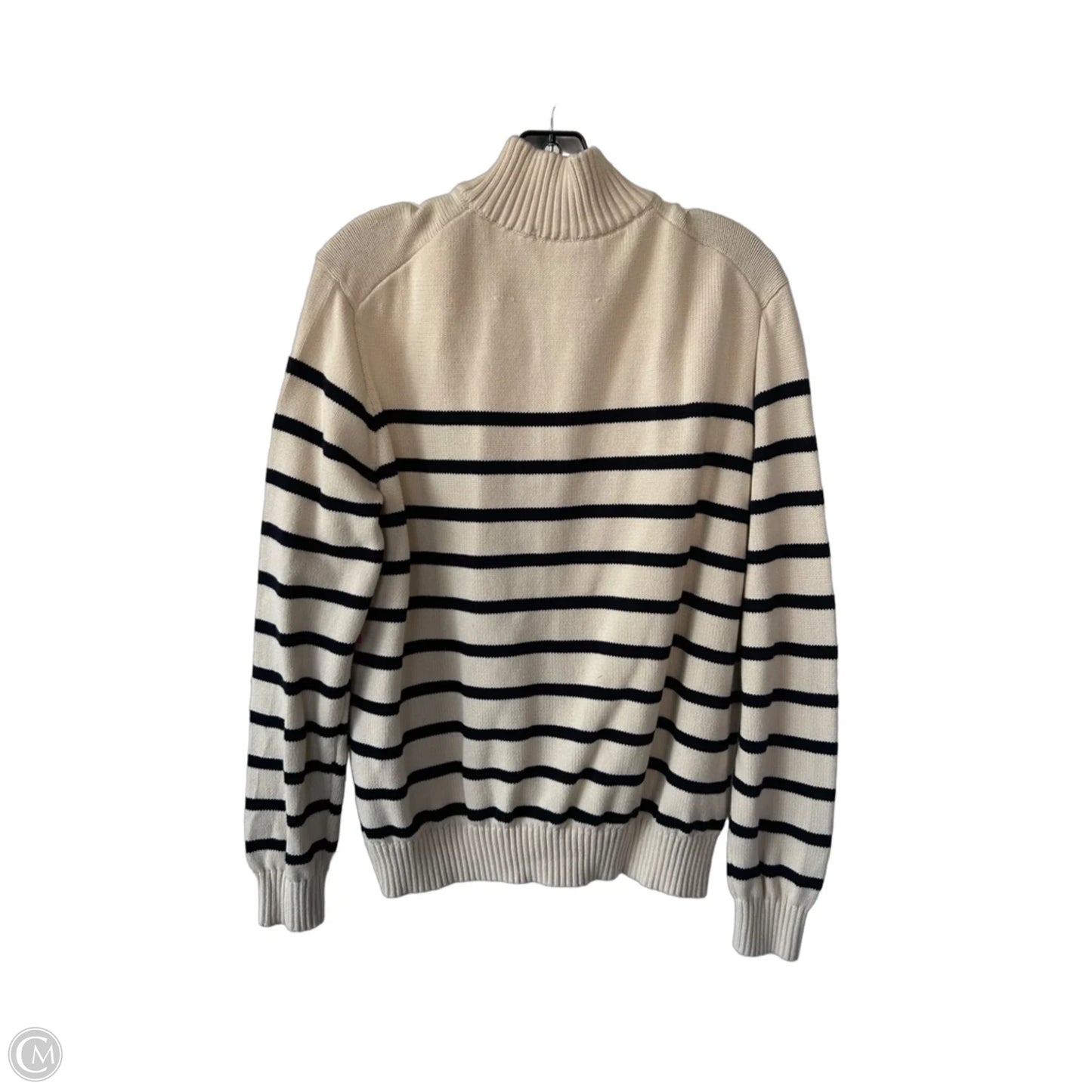 Sweater By John Galt In Black & Tan, Size: Osfm