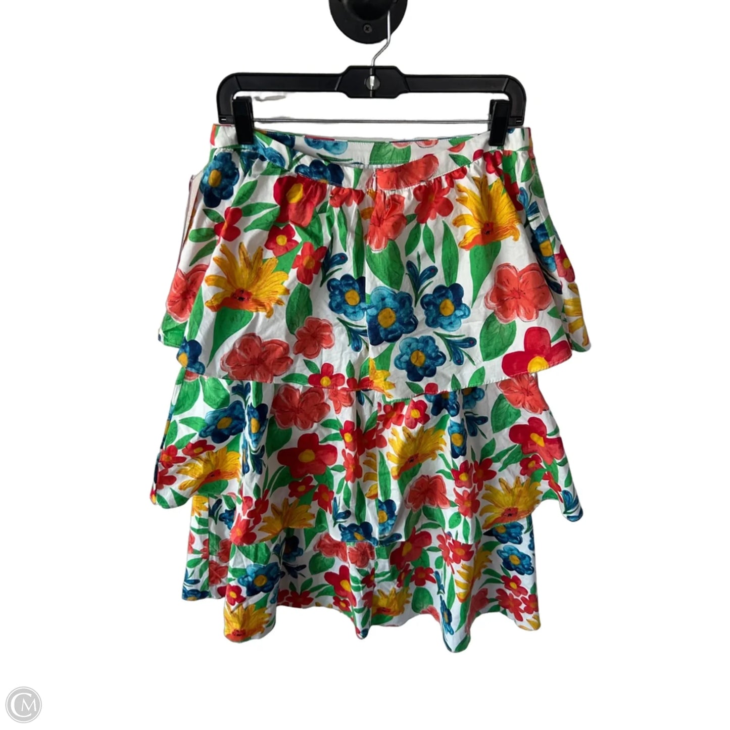 Skirt Maxi By Aura In Floral Print, Size: M