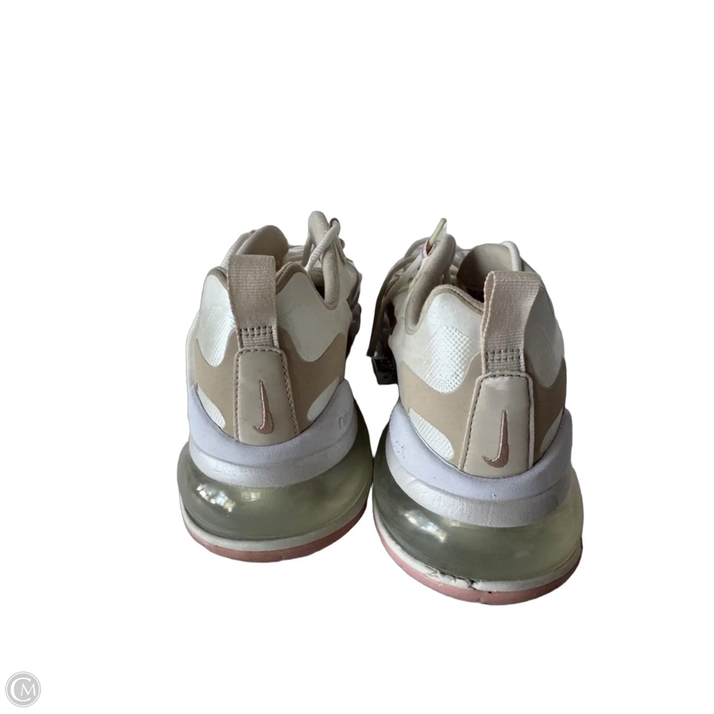 Shoes Sneakers By Nike In Tan & White, Size: 9.5