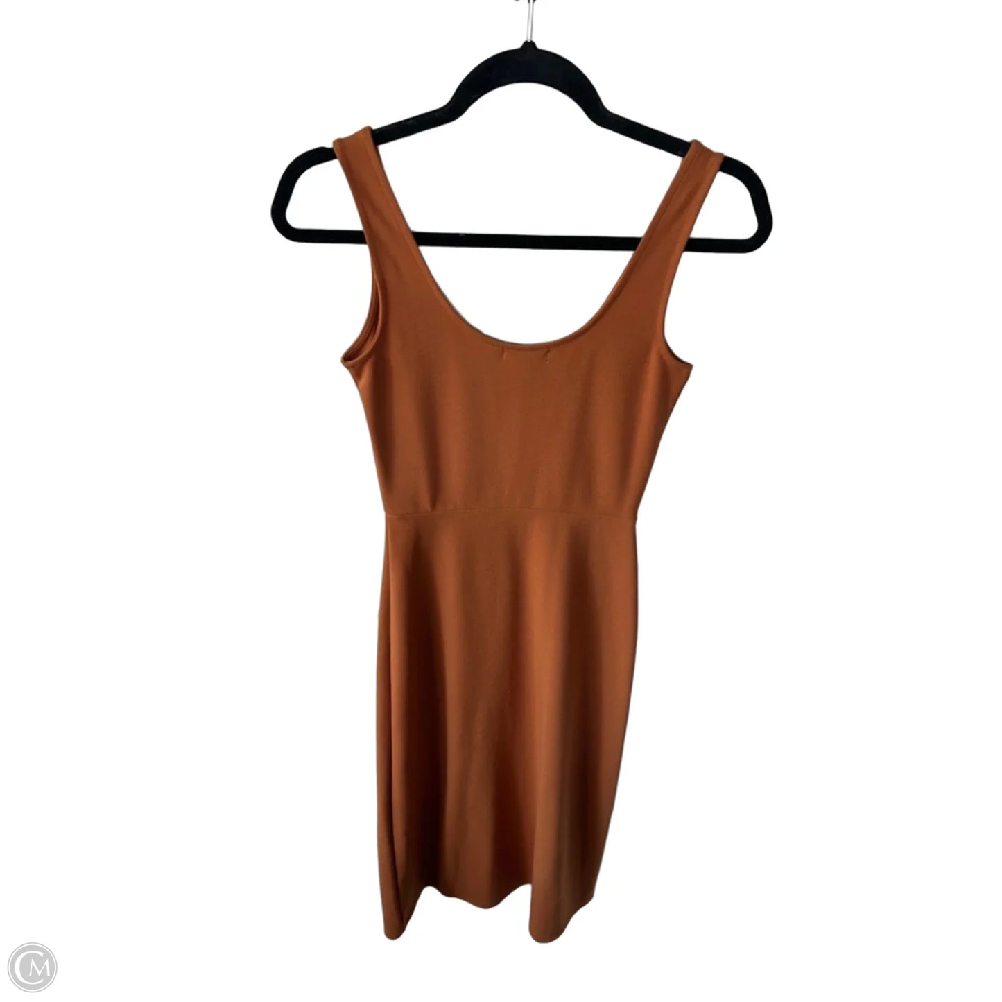 Dress Casual Midi By Leith In Orange, Size: Xs