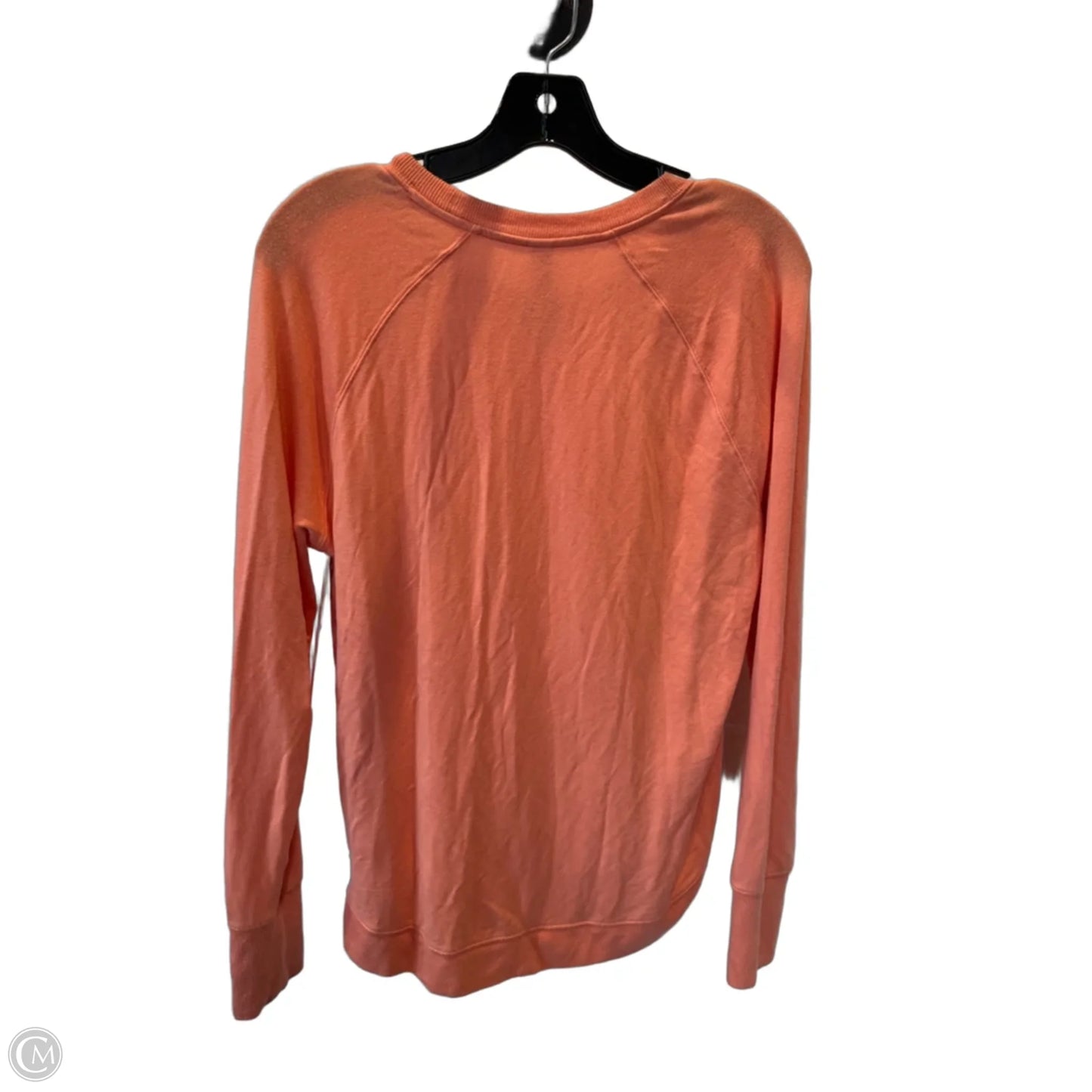 Athletic Sweatshirt Crewneck By Athleta In Orange, Size: M