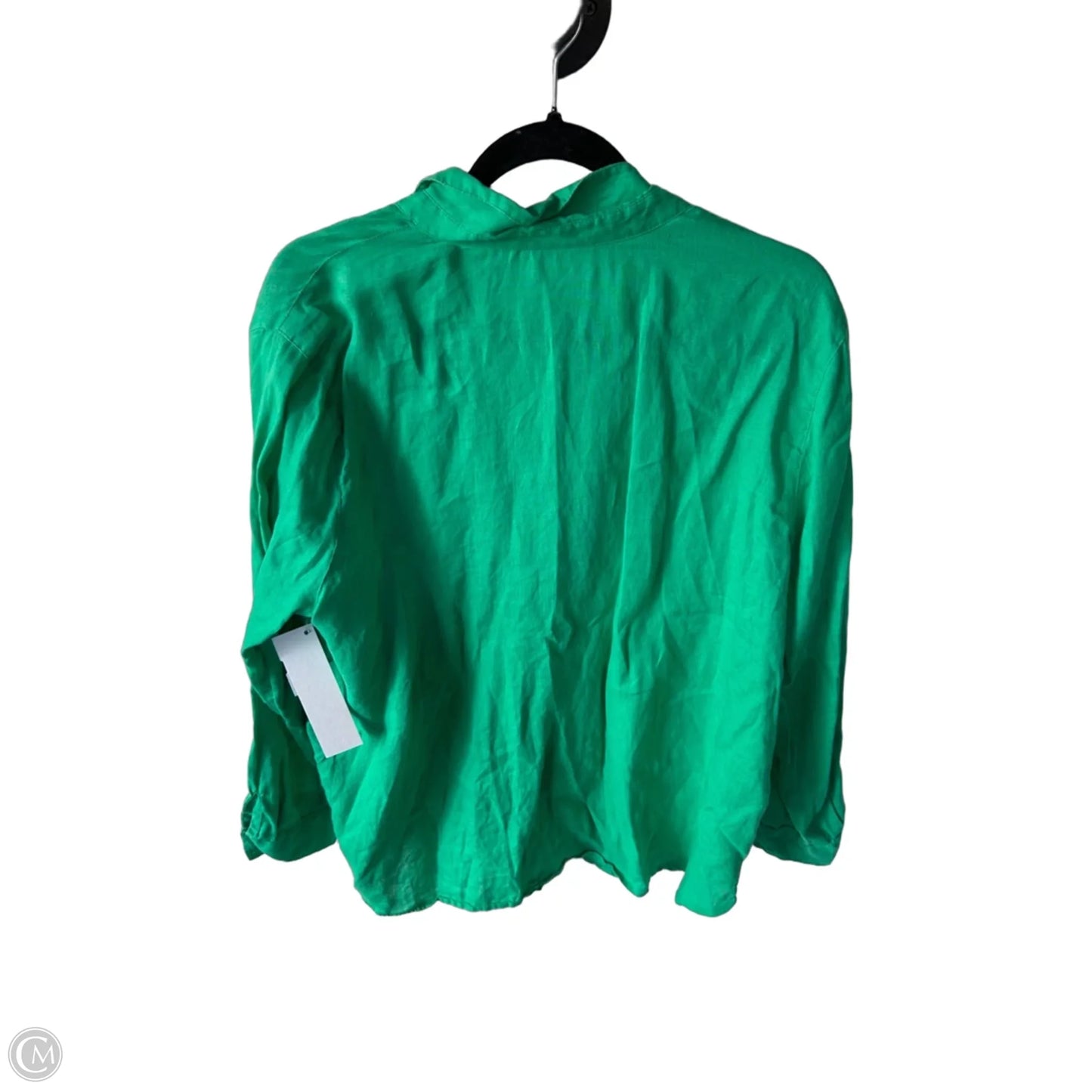 Top Long Sleeve By J. Jill In Green, Size: Lp
