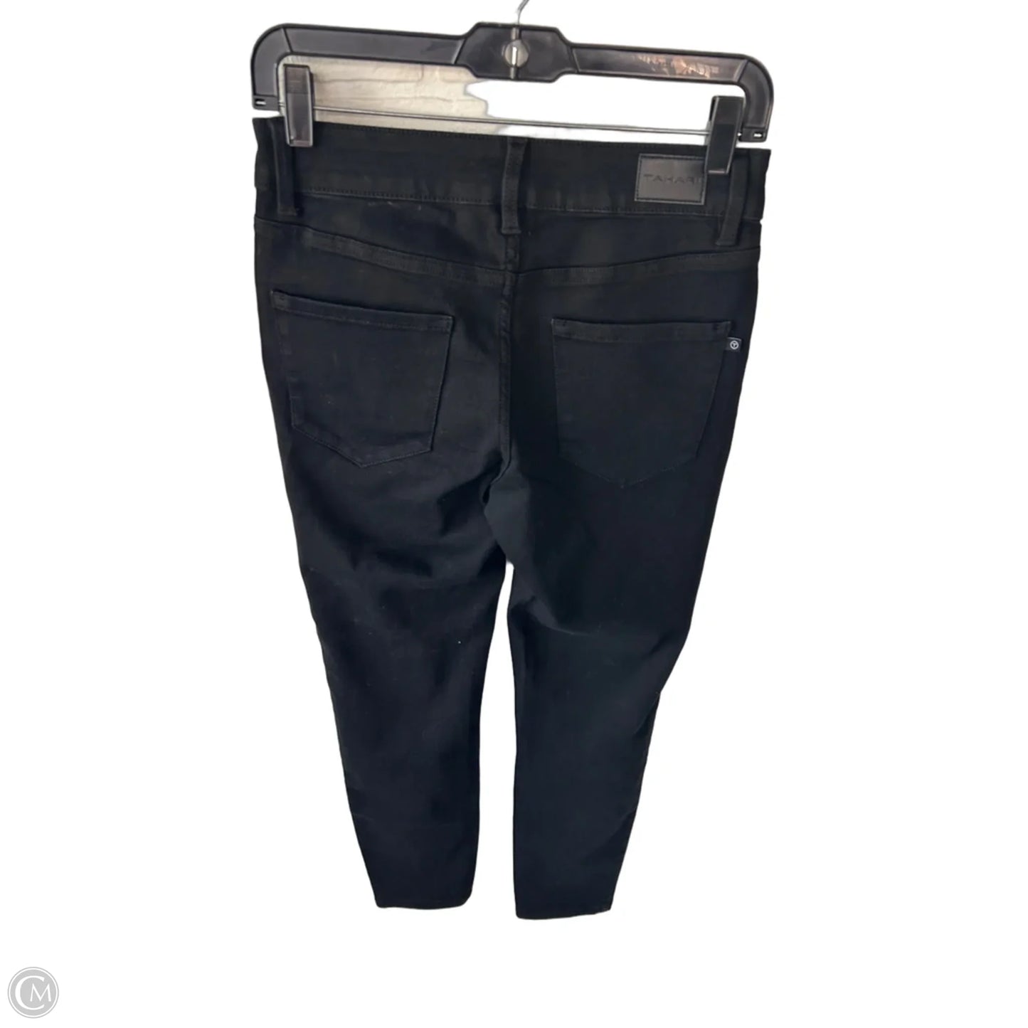 Jeans Skinny By Tahari In Black Denim, Size: 2