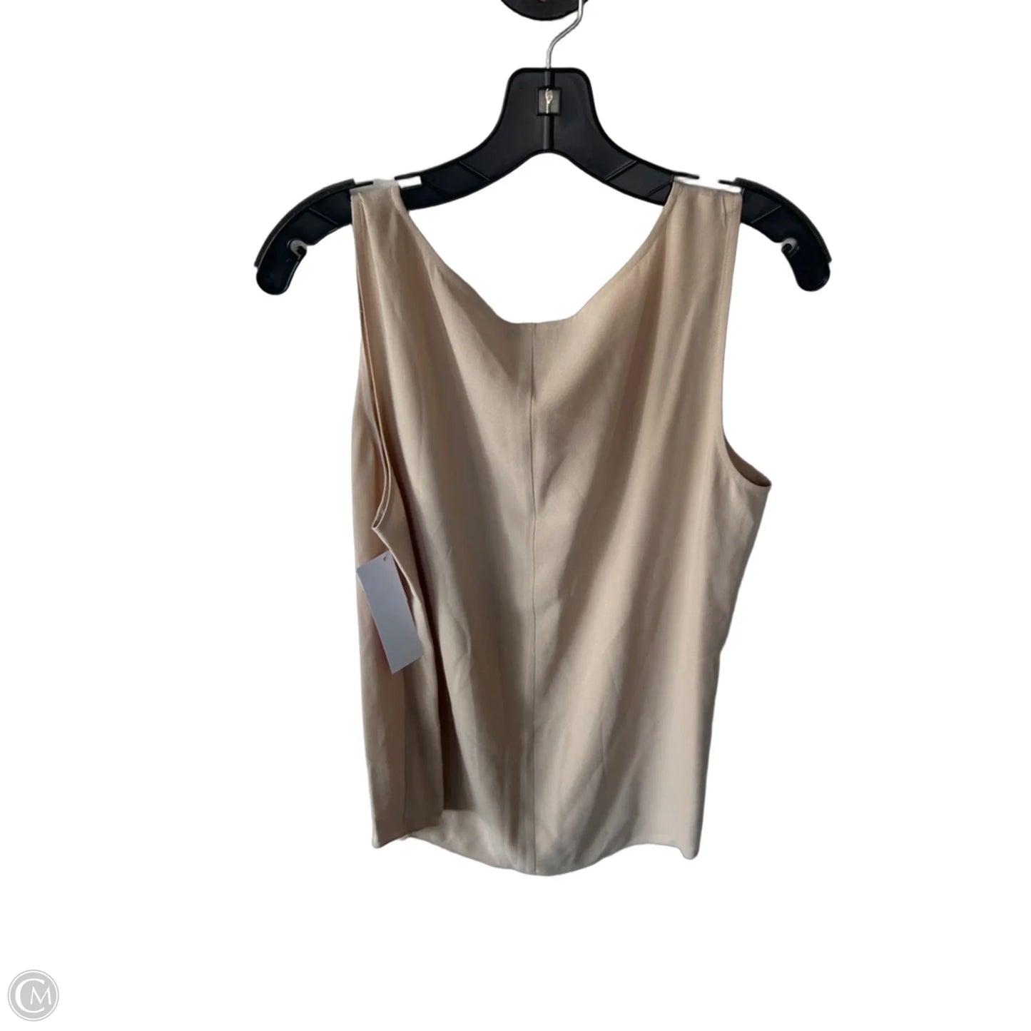 Top Sleeveless By Eileen Fisher In Tan, Size: L