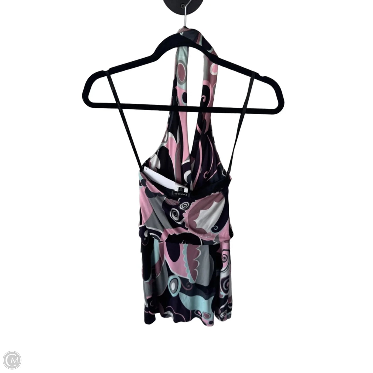 Dress Casual Short By Bebe In Black & Pink, Size: Xs