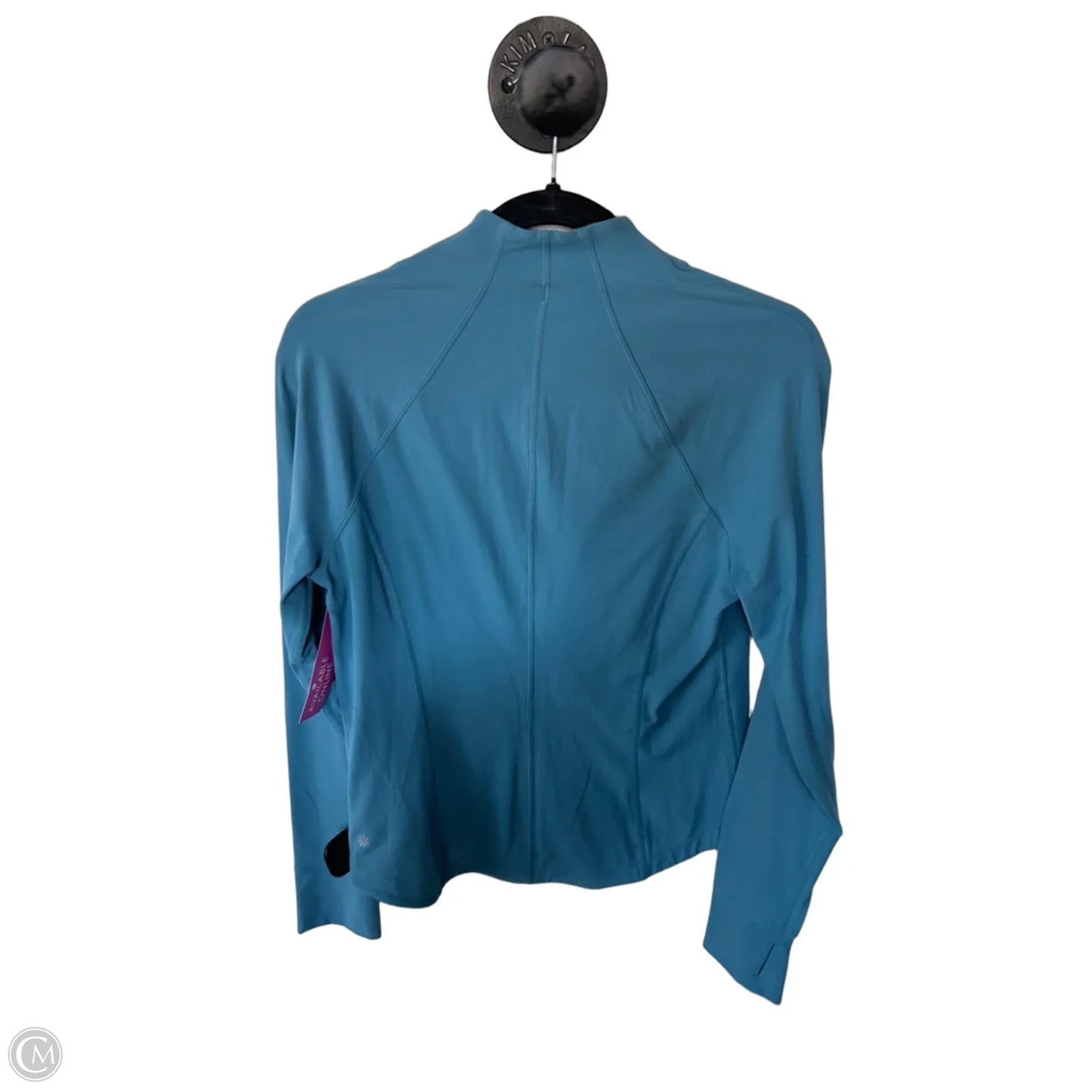 Athletic Jacket By Athleta In Blue, Size: M