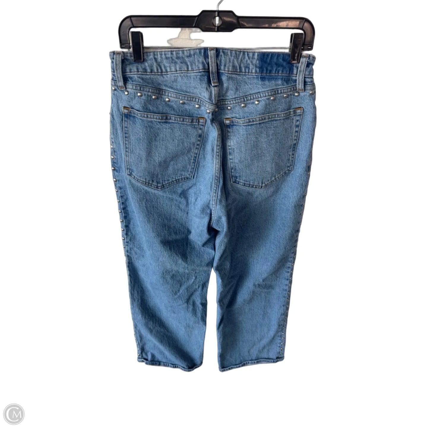 Jeans Straight By Abercrombie And Fitch In Blue Denim, Size: 10