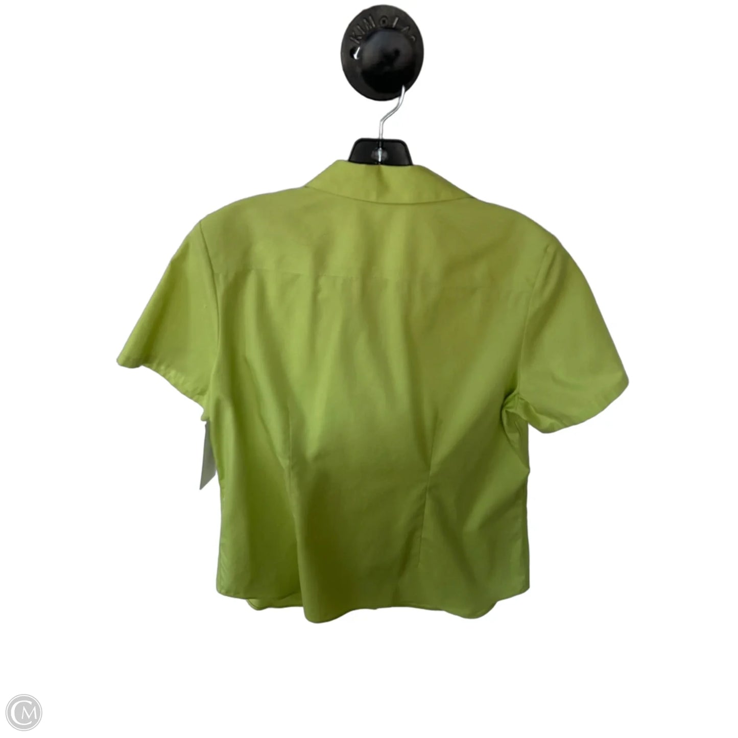 Top Short Sleeve By Coldwater Creek In Green, Size: M