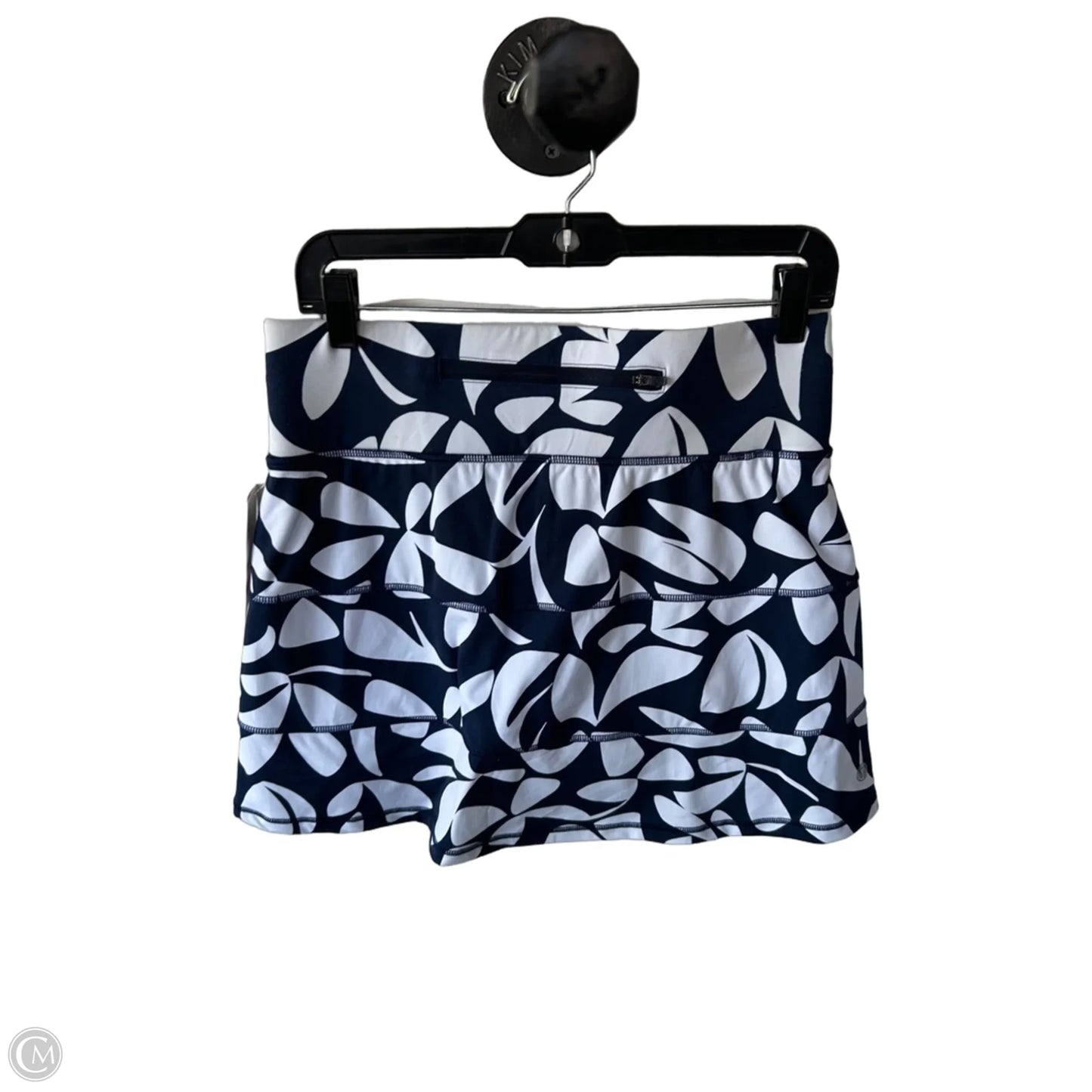 Skort By Talbots In Blue & White, Size: S
