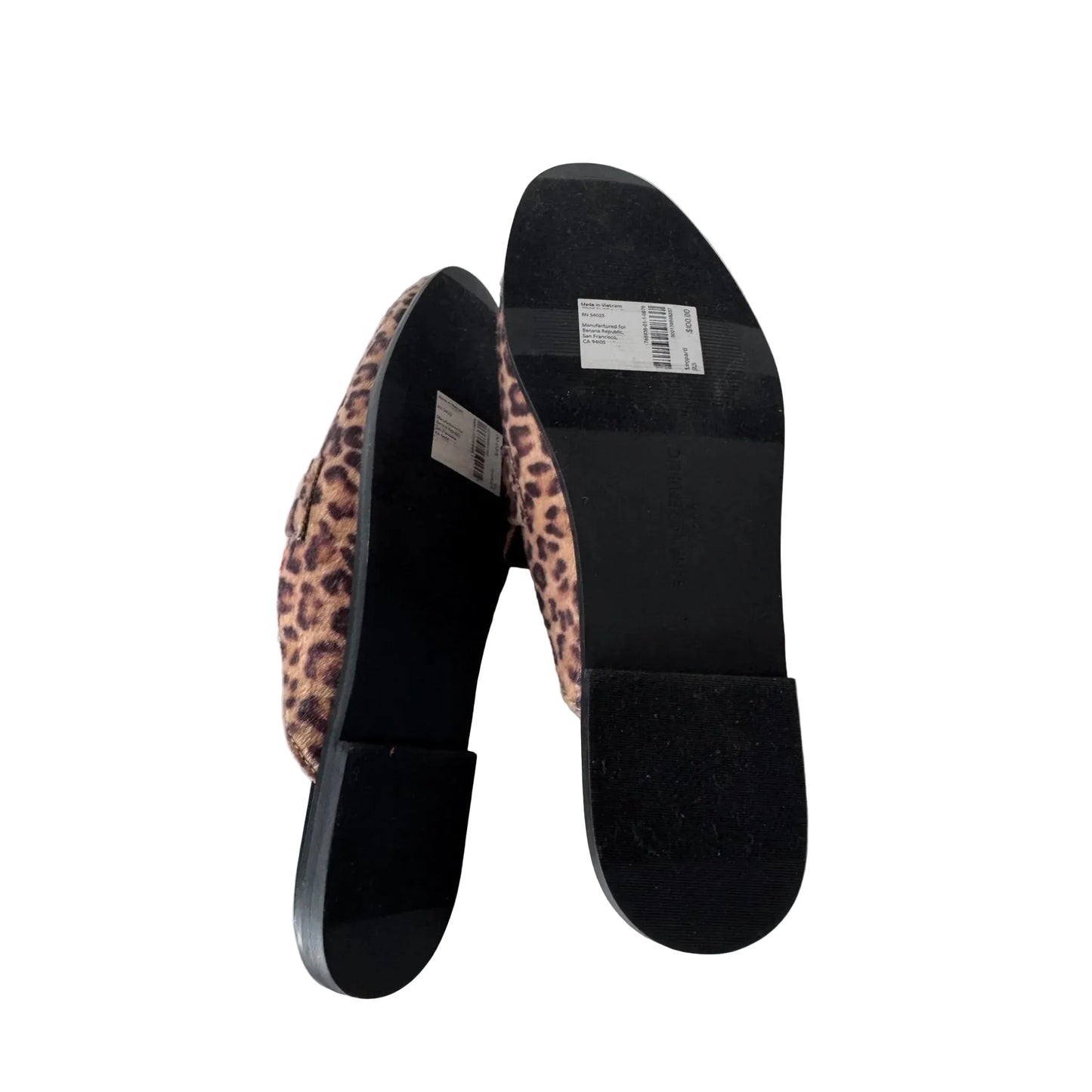 Shoes Flats By Banana Republic In Animal Print, Size: 7.5