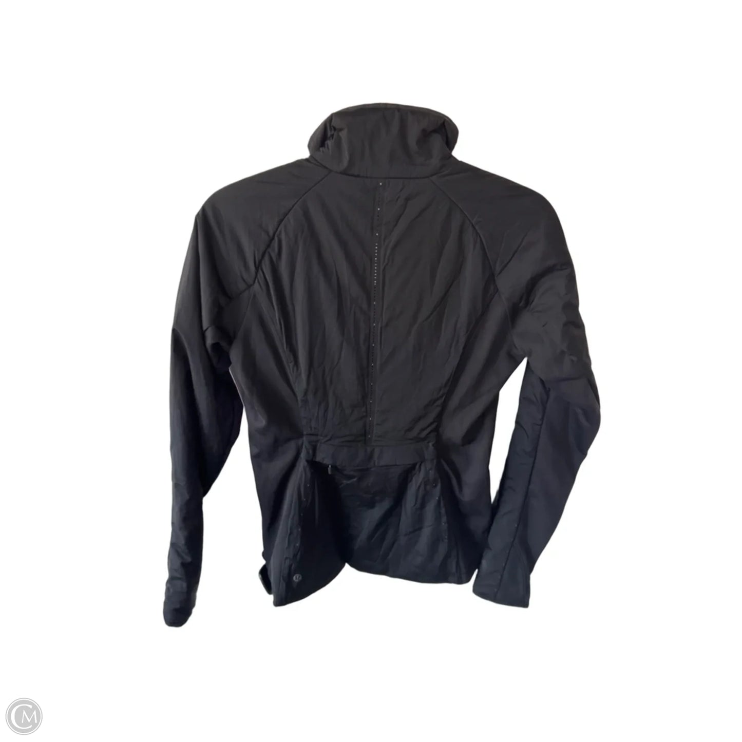 Athletic Jacket By Lululemon In Black, Size: S