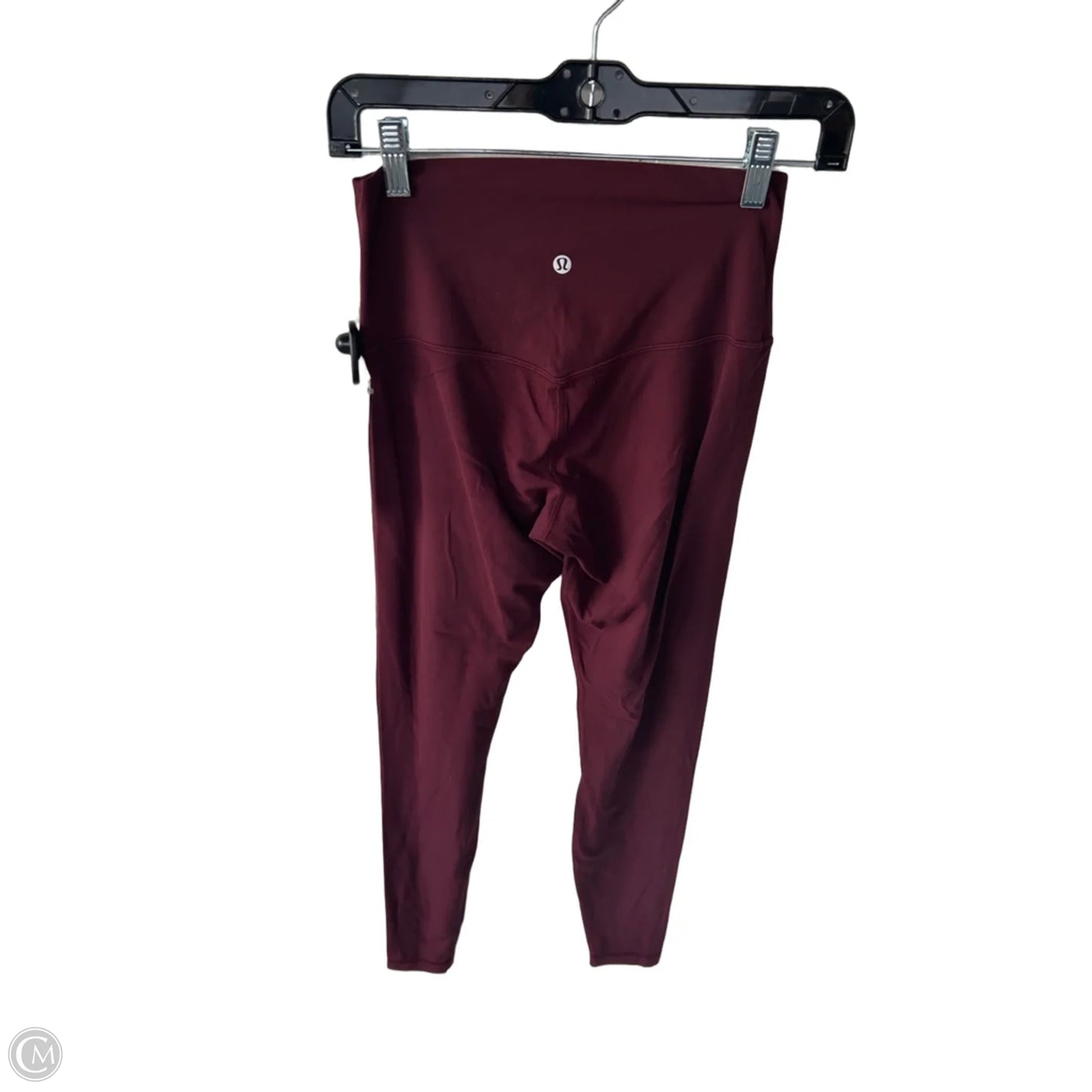 Athletic Leggings By Lululemon In Red, Size: 6